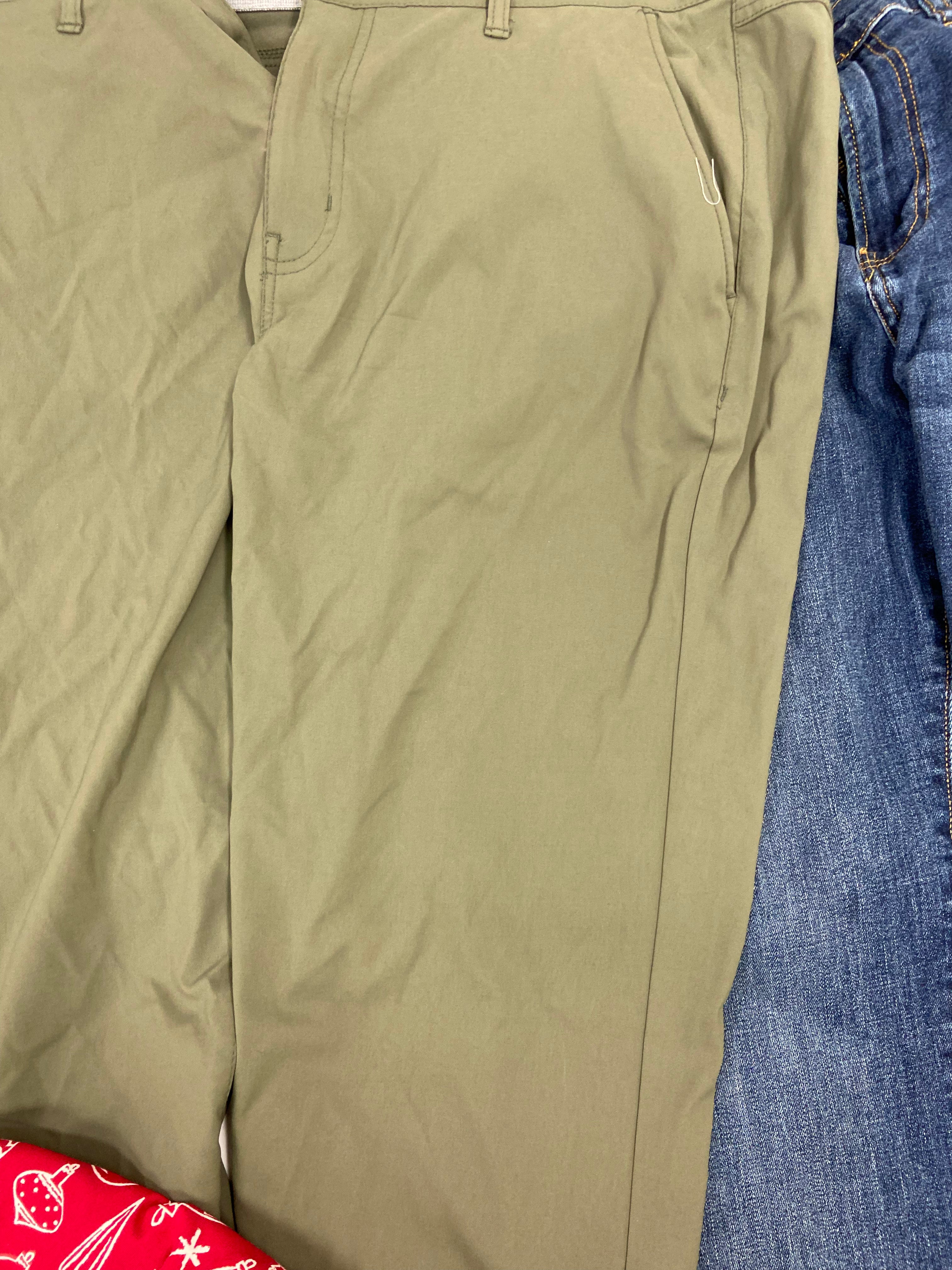 Men's Clothings Bottoms  Wholesale Lot, ADIDAS, BUFFALO DAVID BITTON, LUCKY BRAND, ENGLISH LAUNDRY, WEATHERPROOF VINTAGE and more, 8 items, CUSTOMER RETURNS