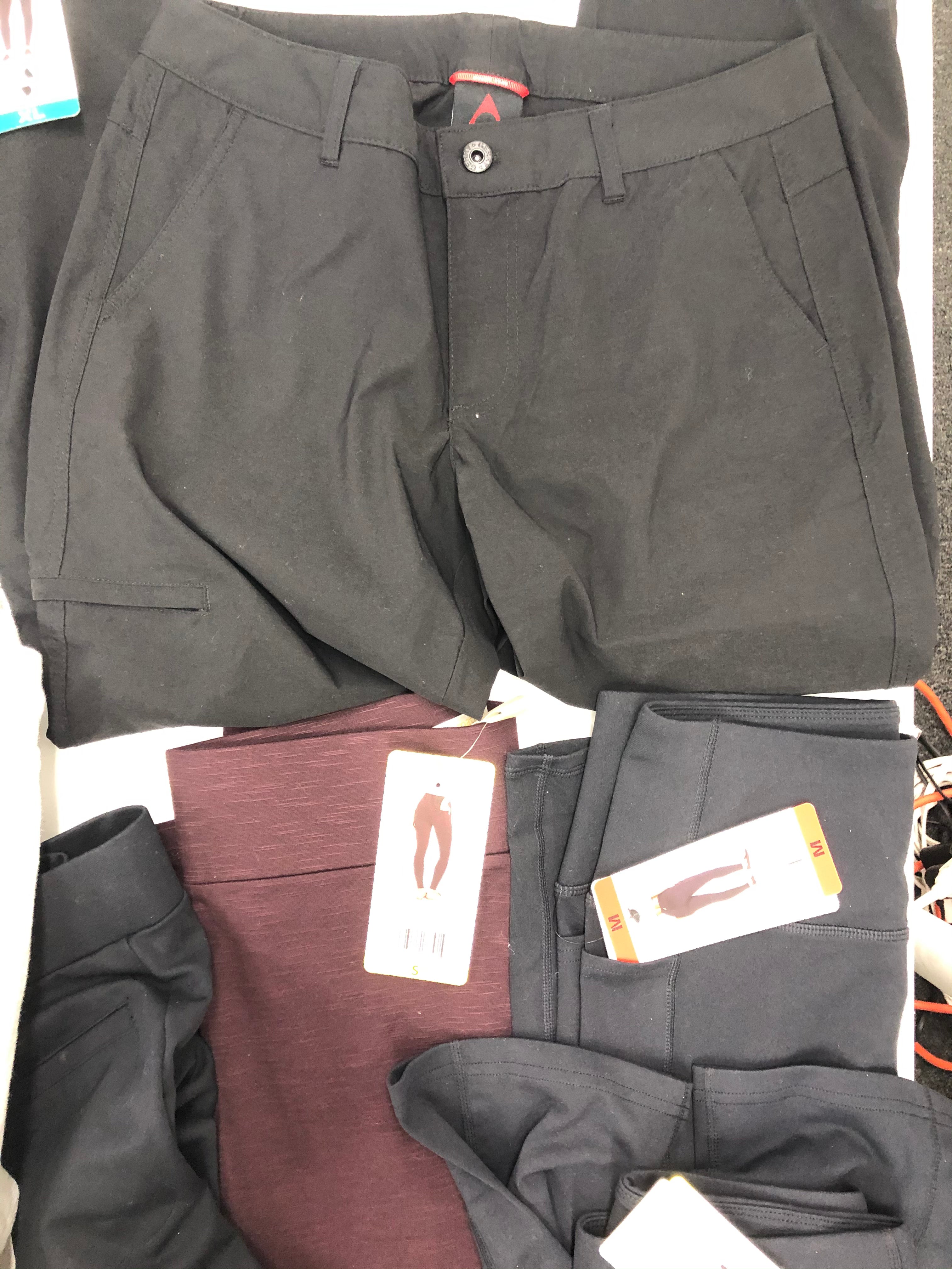 Women's Clothing Sweatpants + Other Workout Bottoms Wholesale Lot, LAZYPANTS, MARC NEW YORK, SKECHERS, CHAMPION and more, 11 items, Shelf Pulls, MSRP $448