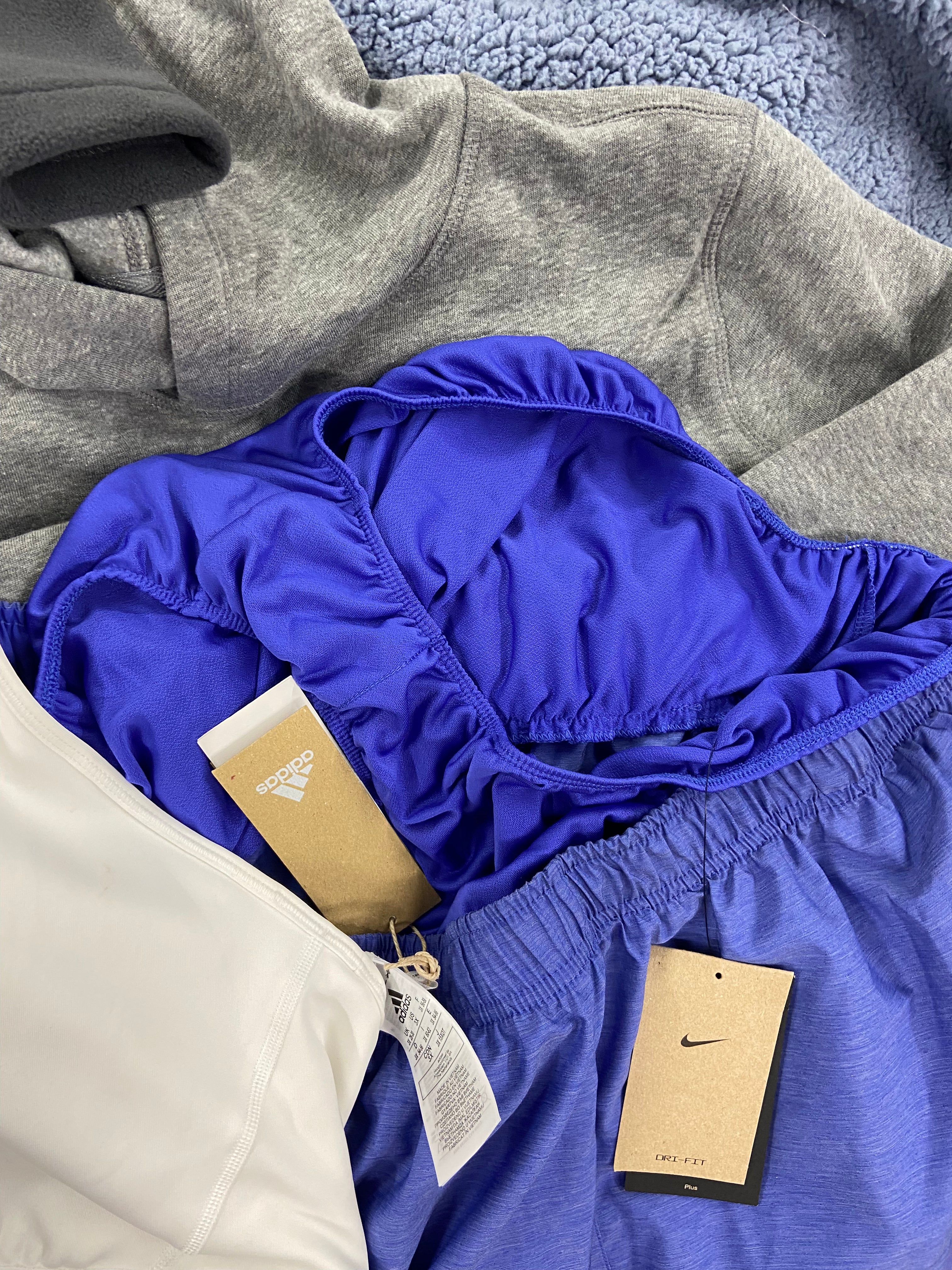 Women's Clothing Sweaters and Others Wholesale Lot, ADIDAS, NIKE, MARC NY, BASS OUTDOOR and more, 11 items, Shelf Pulls, MSRP $484