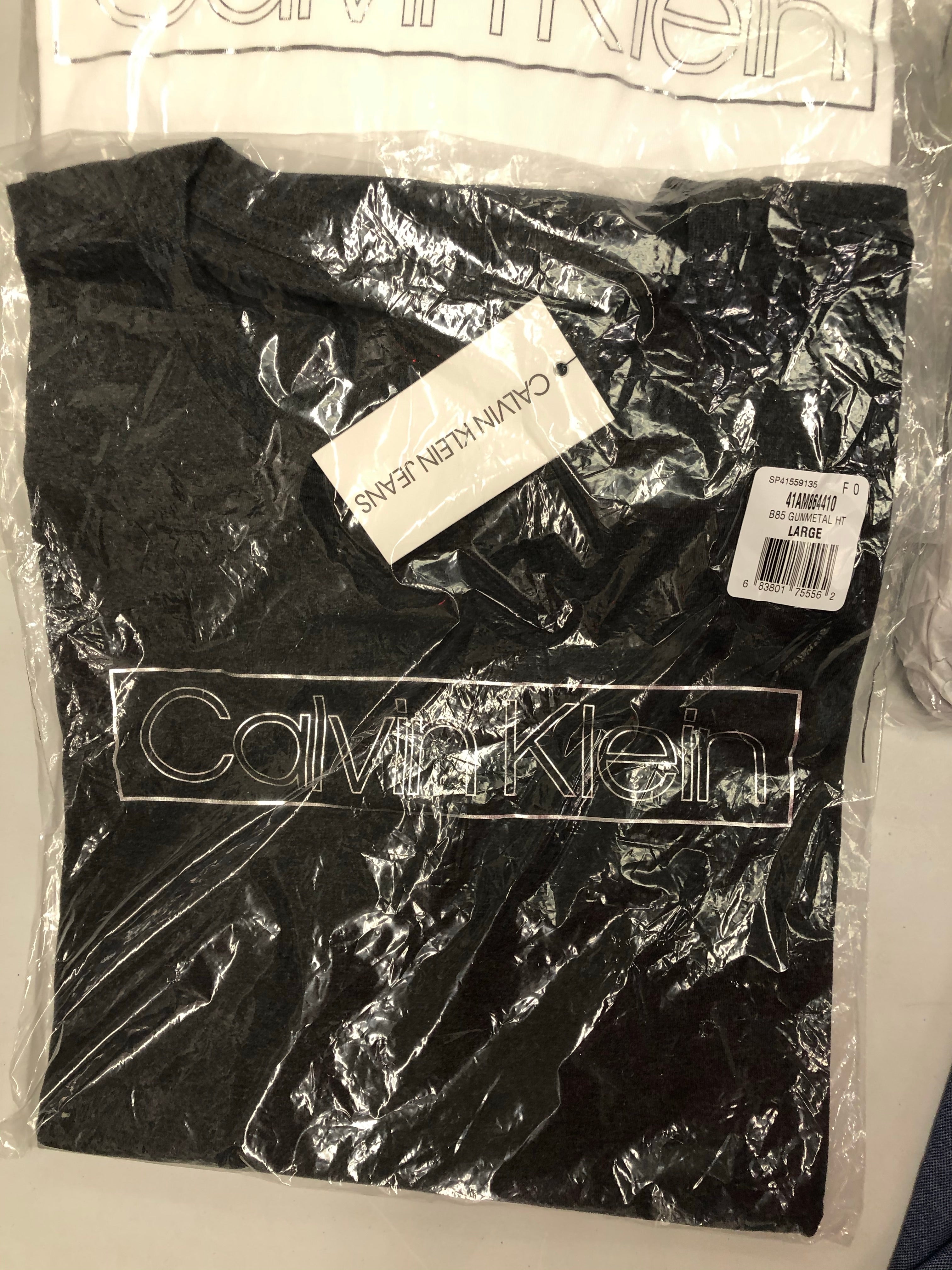 Men's Clothing Tops + Jacket Wholesale Lot, MARC NEW YORK, CALVIN KLEIN, TASSO ELBA, AMERICAN APPAREL, 39 items, Shelf Pulls, MSRP $1,103