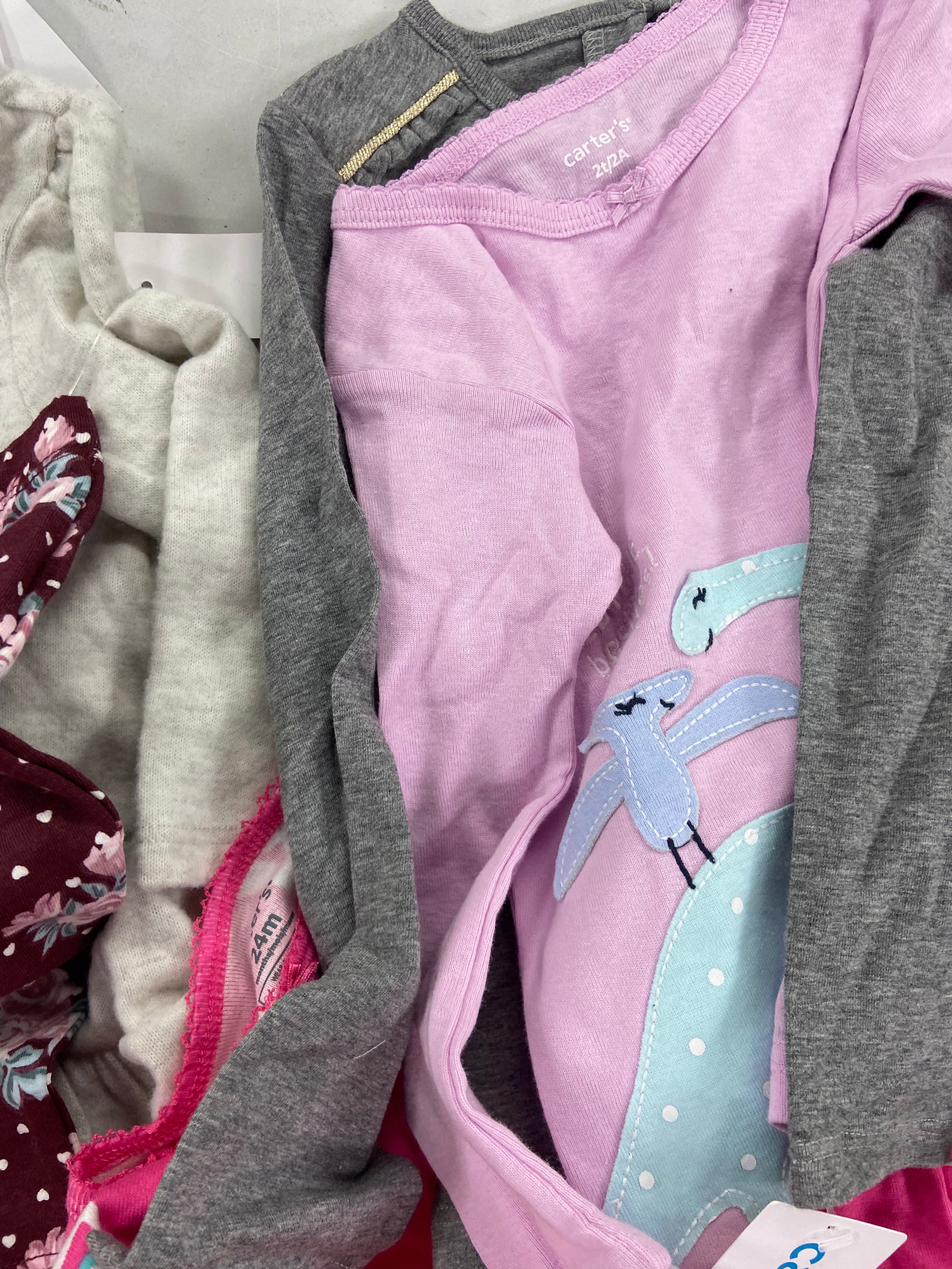 Kid's & Baby's Clothing Assorted Wholesale Lot, DISNEY, CULT OF INDIVIDUALITY, CARTER'S, EPIC THREADS and more, 22 items, Shelf Pulls, MSRP $677