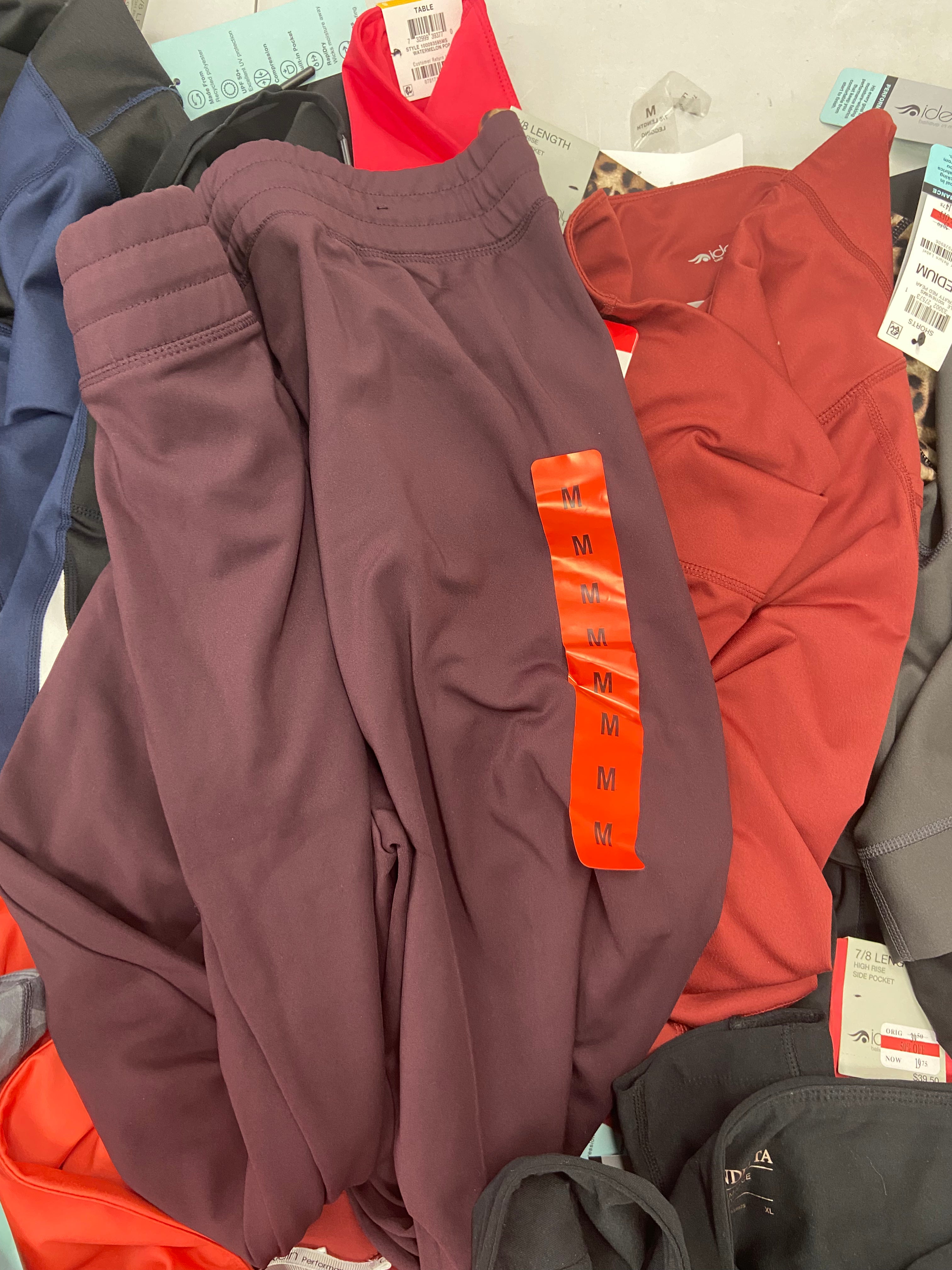 Women's Clothing Activewear Wholesale Lot, ADIDAS, CALVIN KLEIN, NIKE, DANSKIN, MONDETTA and more, 22 items, Shelf Pulls, MSRP $811