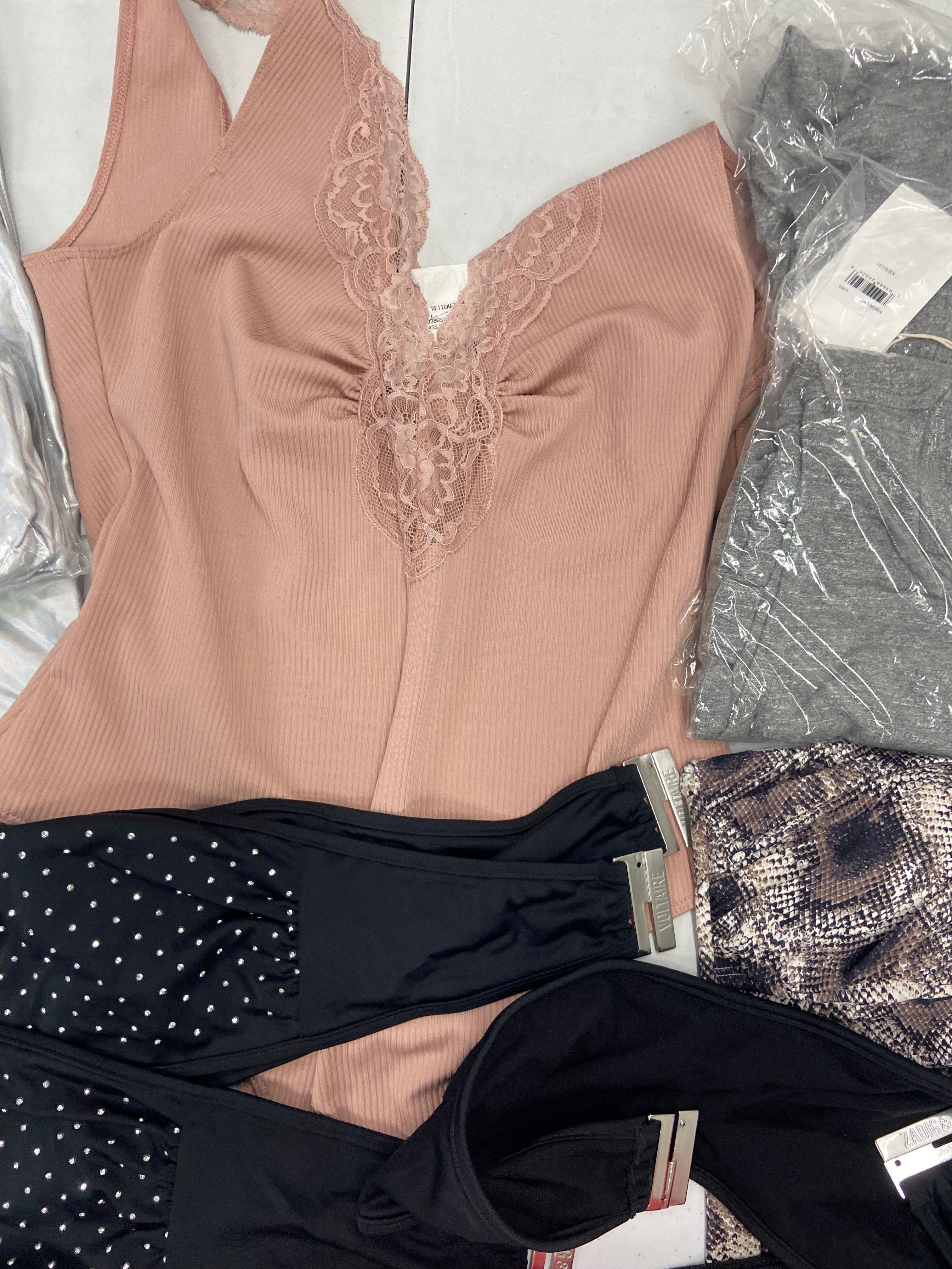 Women's Swimwear, Hats, Bodysuits and Others Wholesale Lot, RACHEL ROY, SPLENDID, ZADIG & VOLTAIRE, BEBE, DELAFINO and more, 35 items, Shelf Pulls, MSRP $1,322