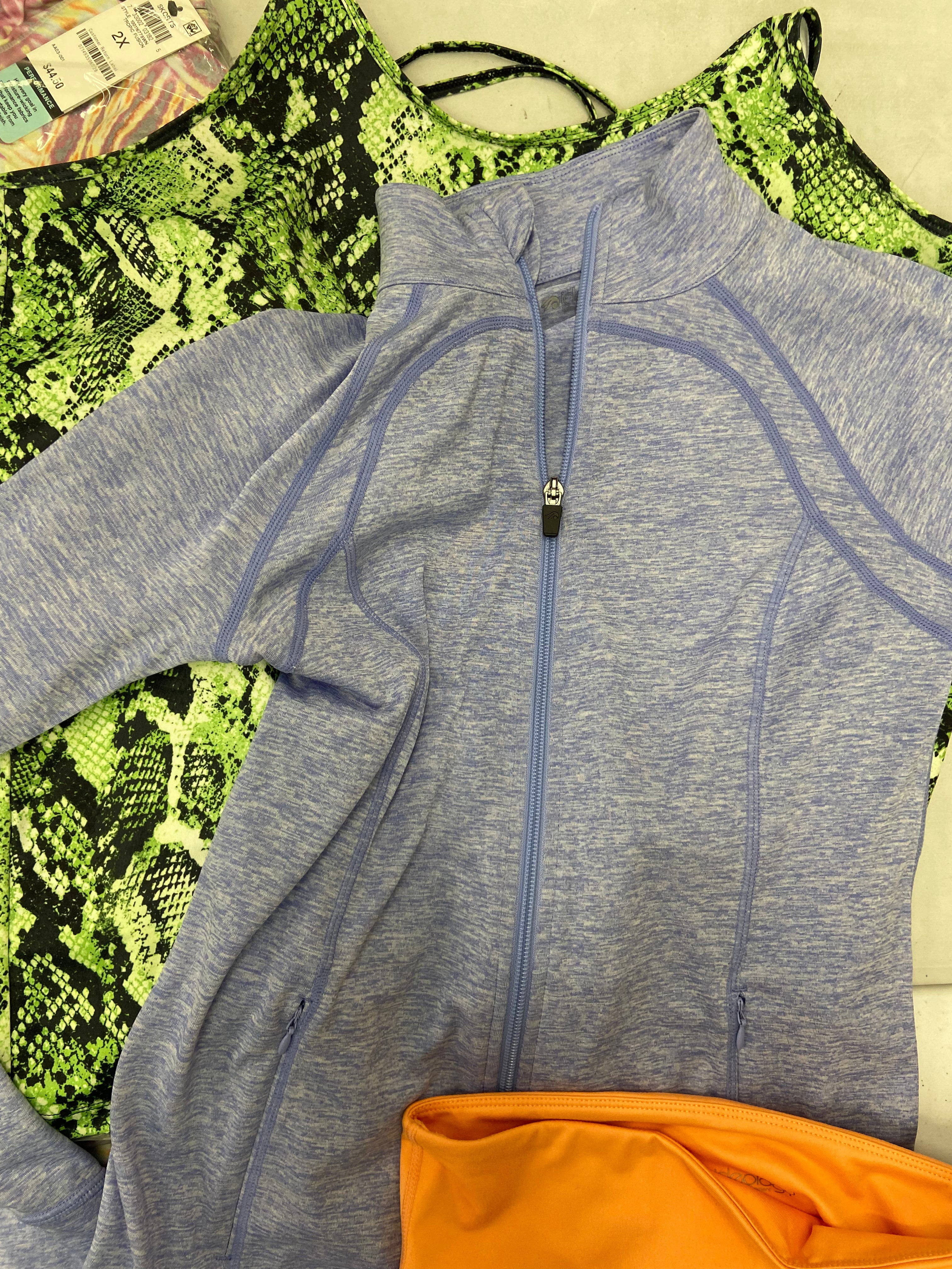 Women's Clothing Activewear Wholesale Lot, IDEOLOGY and more, 22 items, Shelf Pulls, MSRP $754