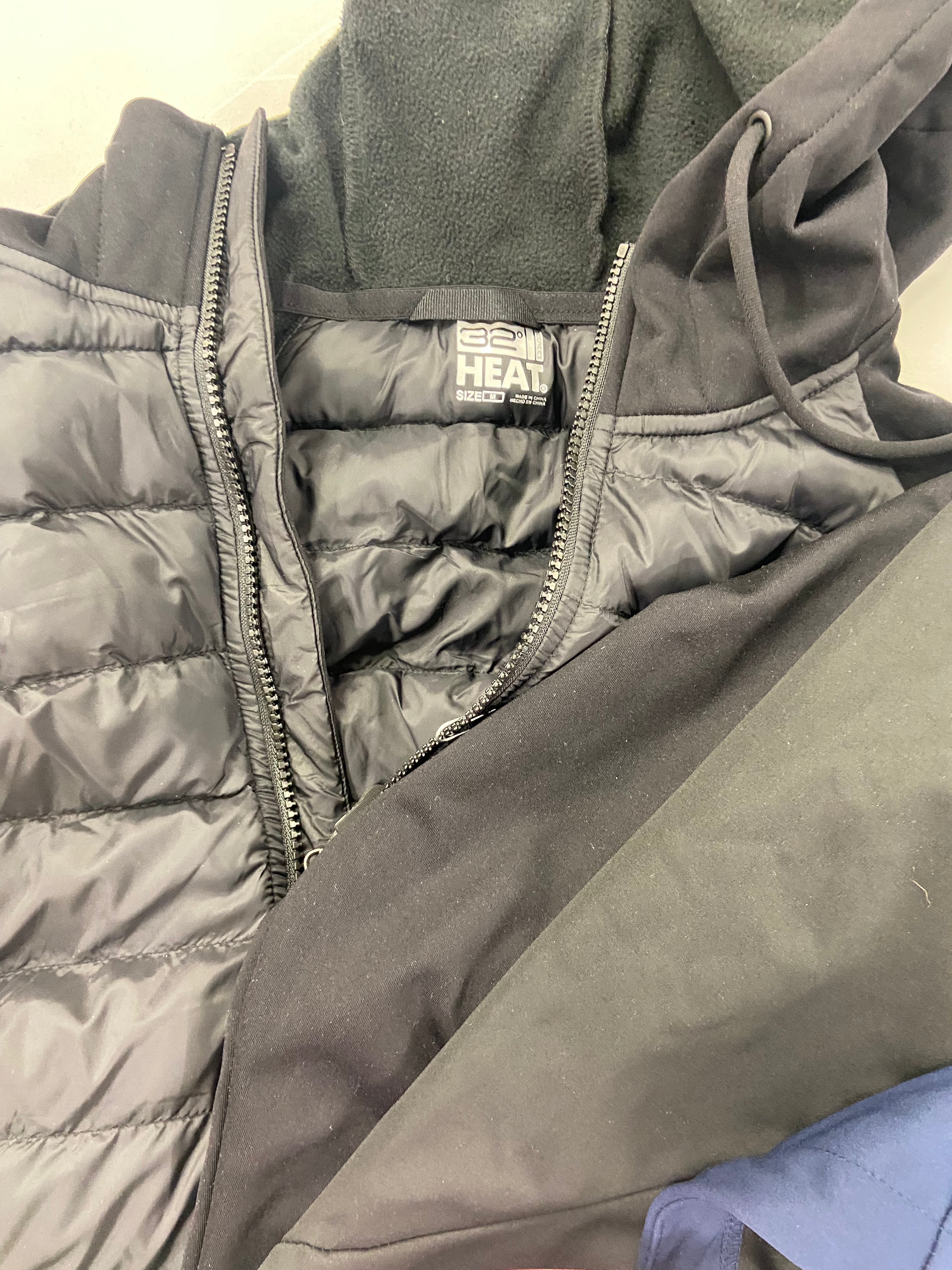 Men's Clothing OUTERWEAR/JACKETS Wholesale Lot, ADIDAS, 32 DEGREES, HAWKE & CO, MONDETTA 8 items, Shelf Pulls, MSRP $630