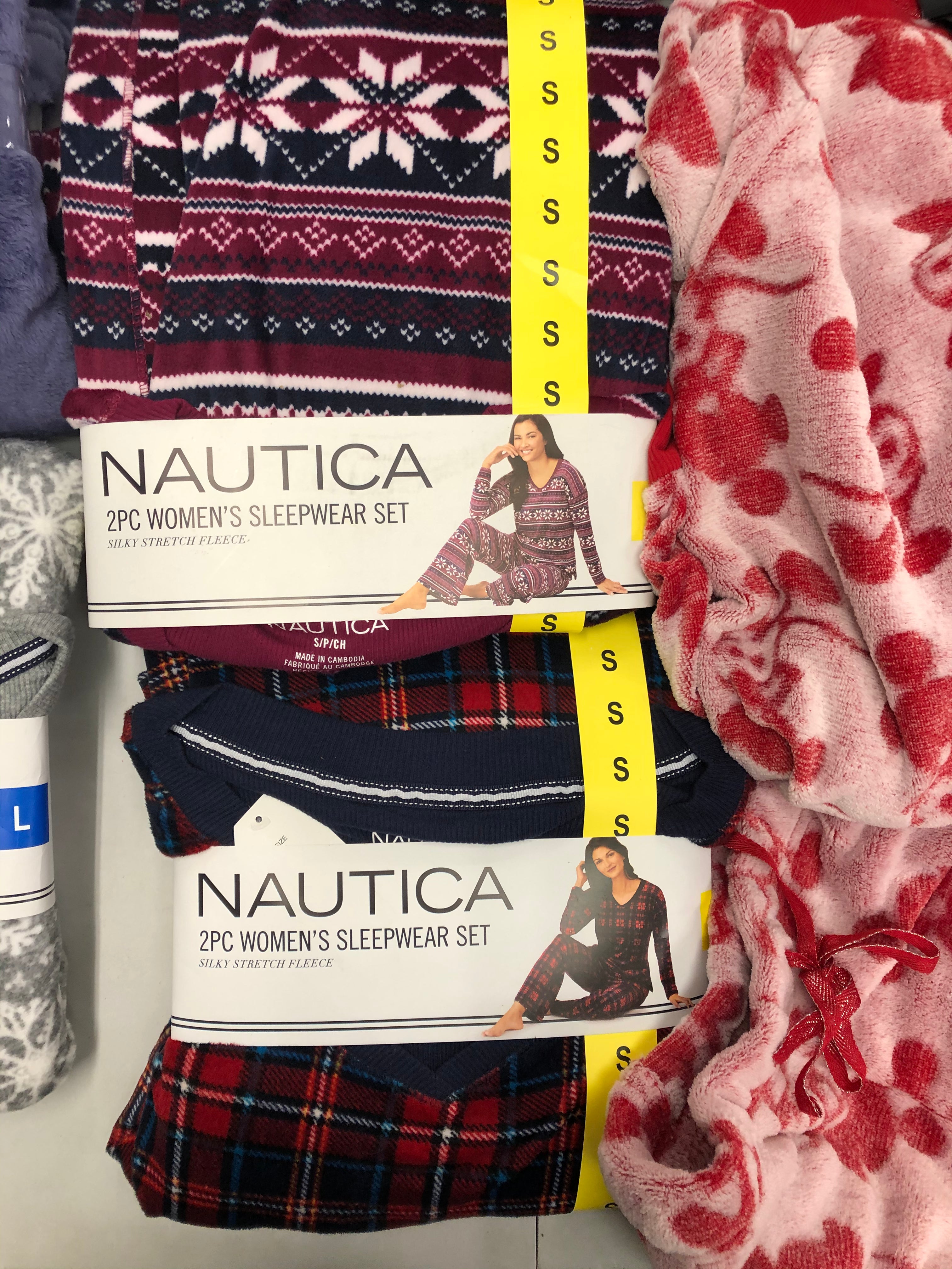 Women's Clothing Sleepwear Wholesale Lot, NAUTICA, FREE PEOPLE, DISNEY, 32 DEGREES and more, 10 items, New, MSRP $540