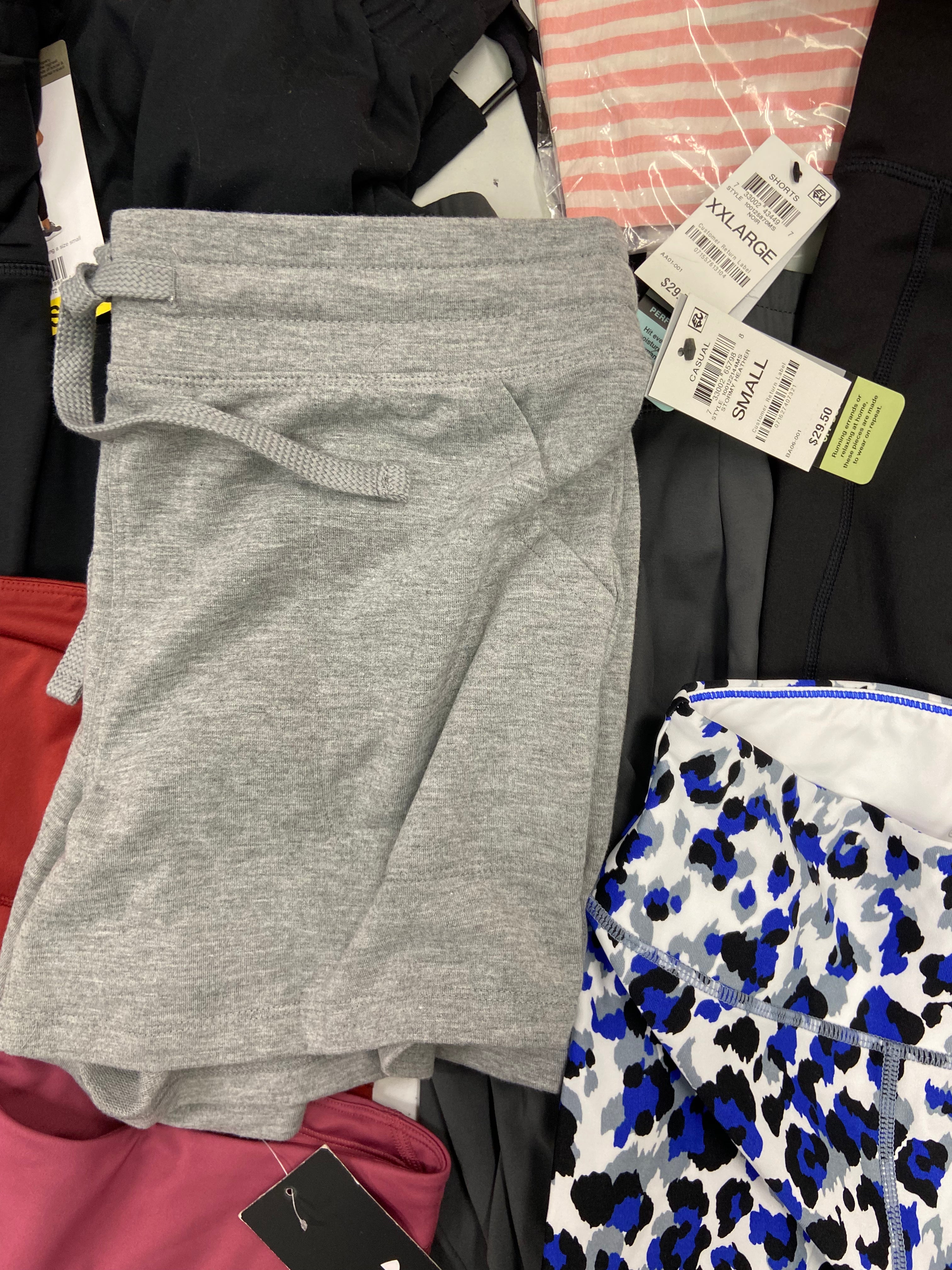 Women's Clothing Activewear Wholesale Lot, UNDER ARMOUR, CALVIN KLEIN PERFORMANCE, DANSKIN, IDEOLOGY, MONDETTA and more, 22 items, Shelf Pulls, MSRP $887
