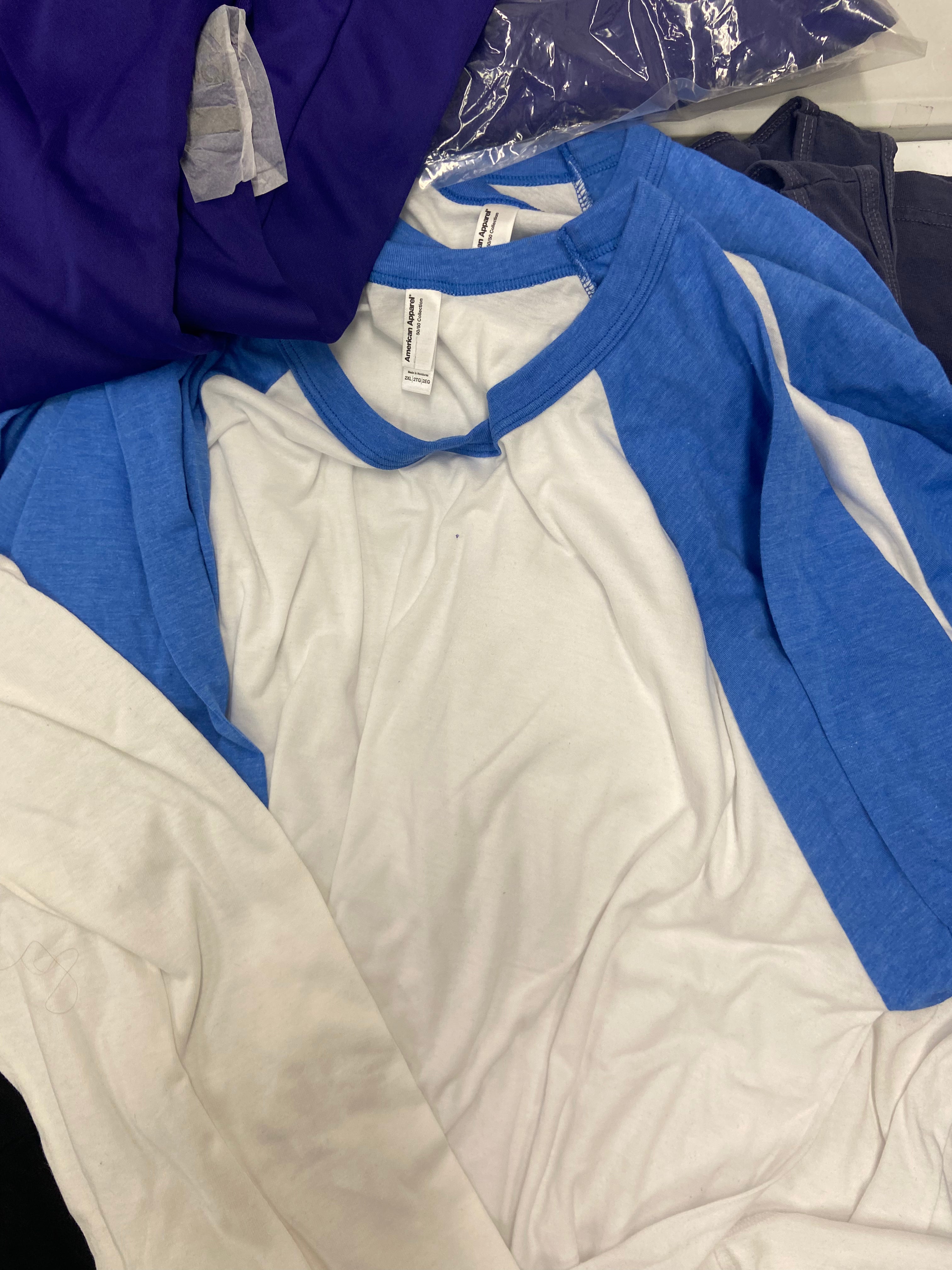 Men's Clothing Casual Shirts, T-shirts, Sleeveless Shirts, Wholesale Lot, ADIDAS, AMERICAN APPAREL, 25 items, Shelf Pulls, MSRP $865