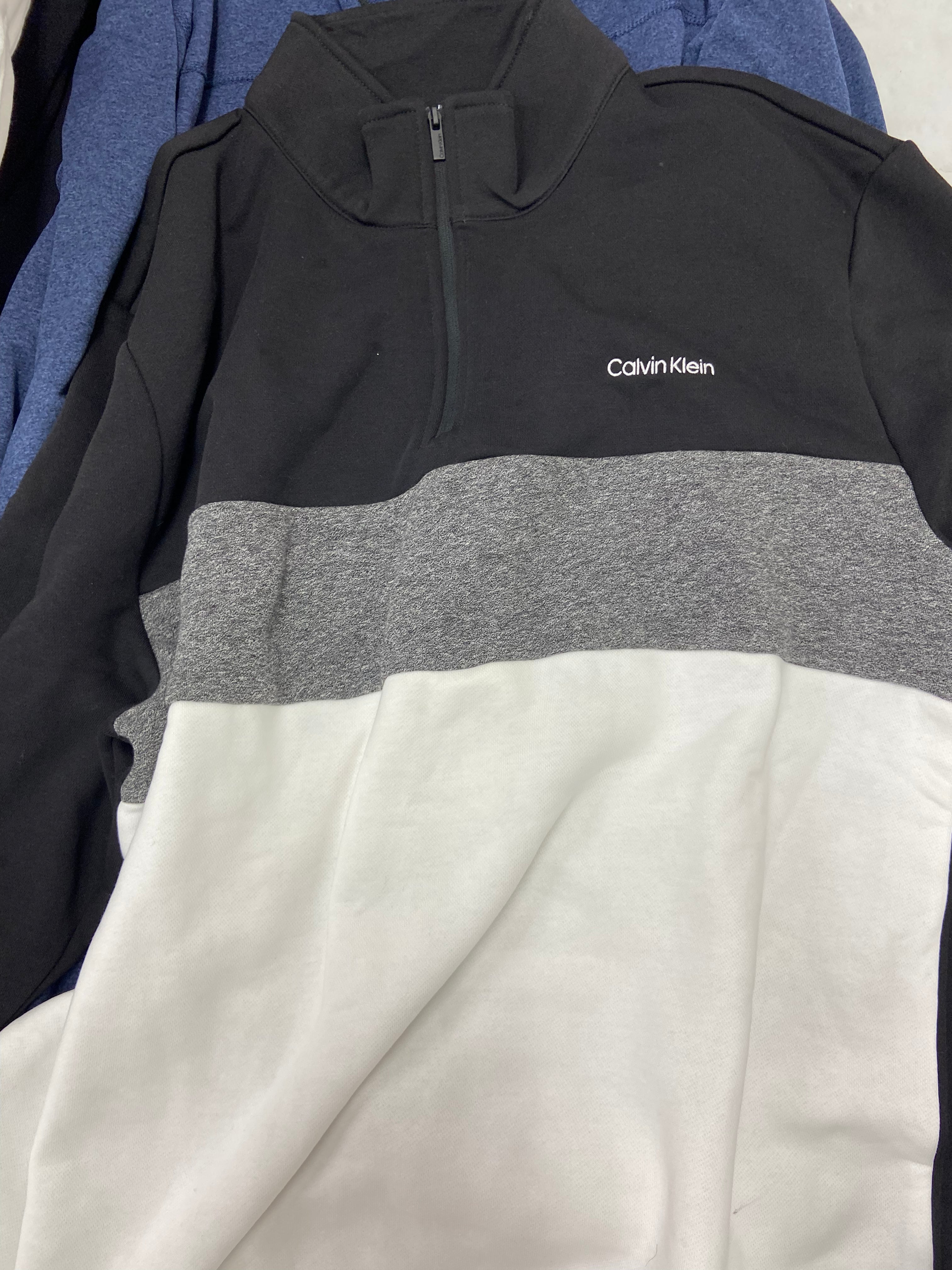 Men's Clothings Tops Wholesale Lot, NIKE, ADIDAS, CALVIN KLEIN, CHAMPION, EDDIE BAUER, BUFFALO DAVID BITTON, SPYDER and more, 11 items, CUSTOMER RETURNS