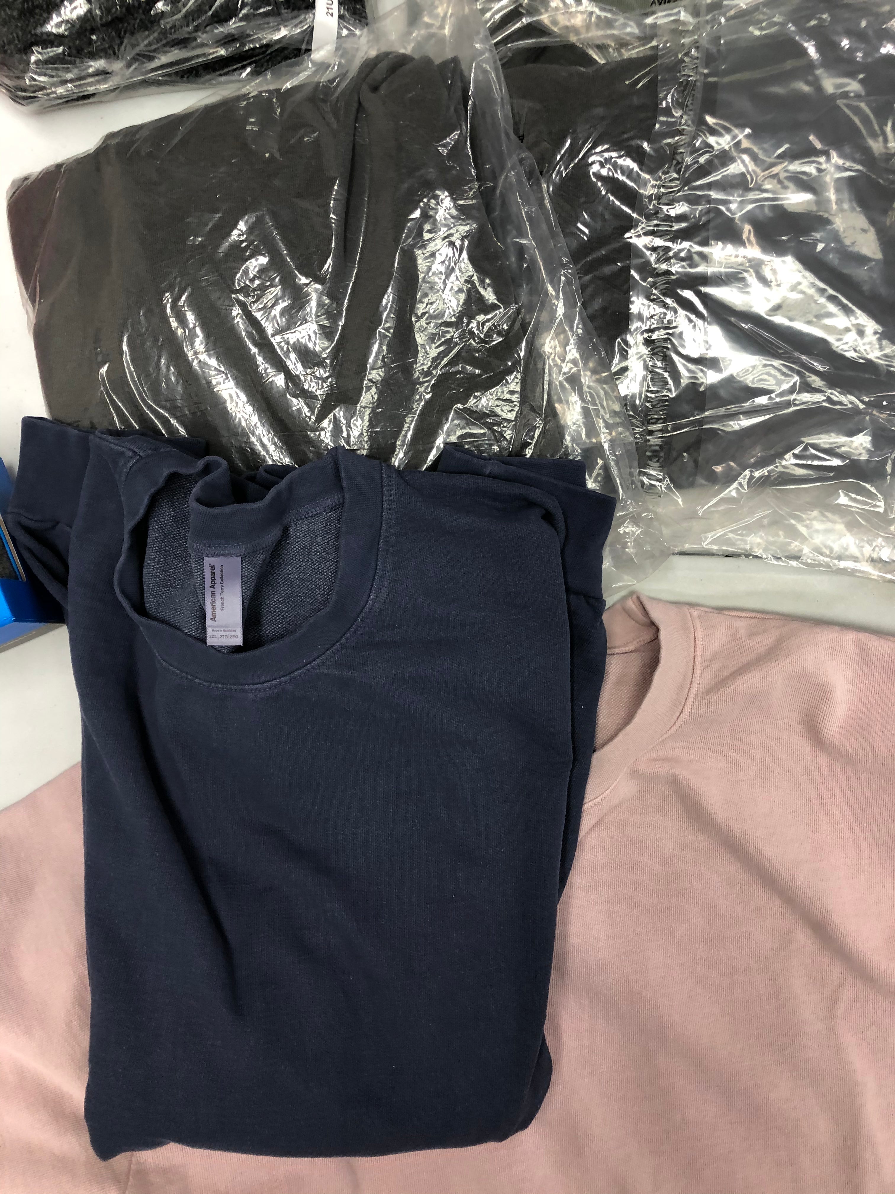 Men's Clothing Tops and others, Wholesale Lot, COLUMBIA, CALVIN KLEIN, STEVE MADDEN, PERRY ELLIS, AMERICAN APPAREL and more, 15 items, Shelf Pulls, MSRP $632