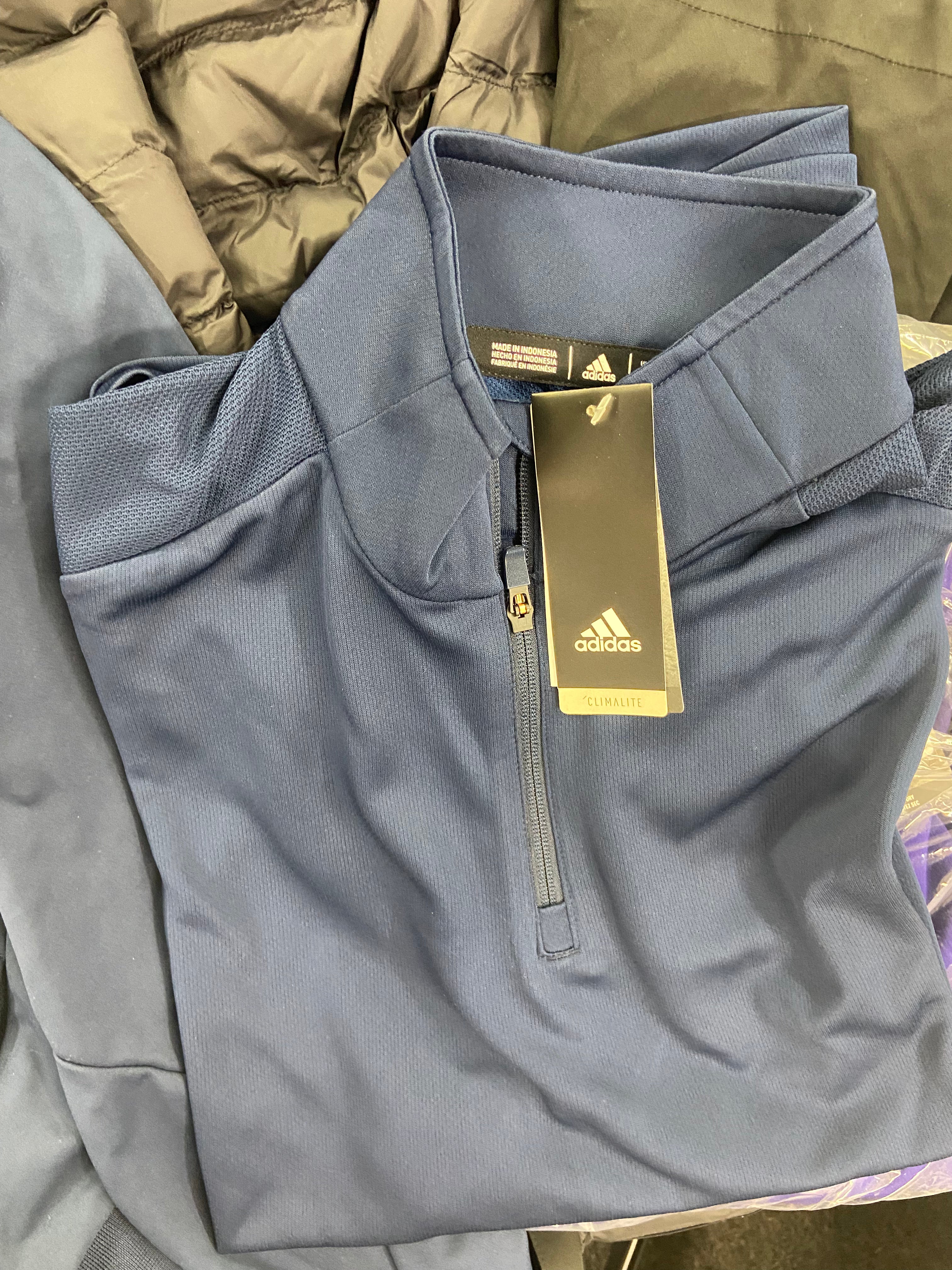 Men's Clothing OUTERWEAR/JACKETS Wholesale Lot, ADIDAS, 32 DEGREES, HAWKE & CO, MONDETTA 8 items, Shelf Pulls, MSRP $630