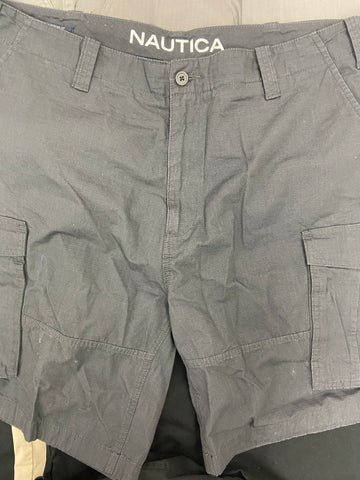 Men's Clothing Shorts Wholesale Lot, NAUTICA, JACK JONES, FOX HEAD and more, 16 items, Shelf Pulls, MSRP $720