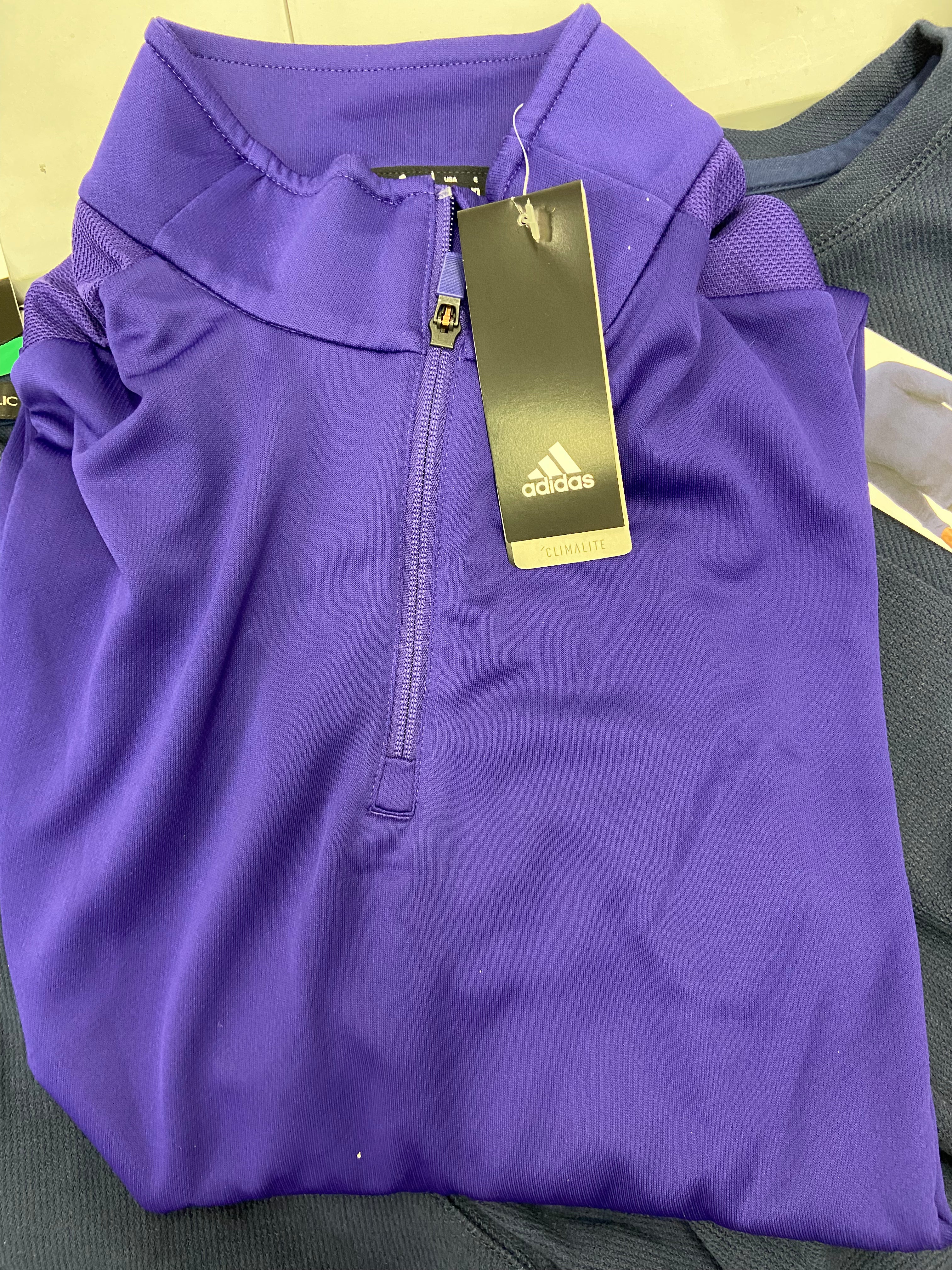 Men's Clothing Sweaters, Casual Shirts, Wholesale Lot, BANANA REPUBLIC, ADIDAS and more, 7 items, Shelf Pulls, MSRP $450