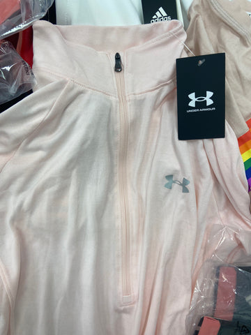 Women's Clothing Activewear Wholesale Lot, DKNY, UNDER ARMOUR, ADIDAS,  IDEOLOGY, 34 items, Shelf Pulls, MSRP $780
