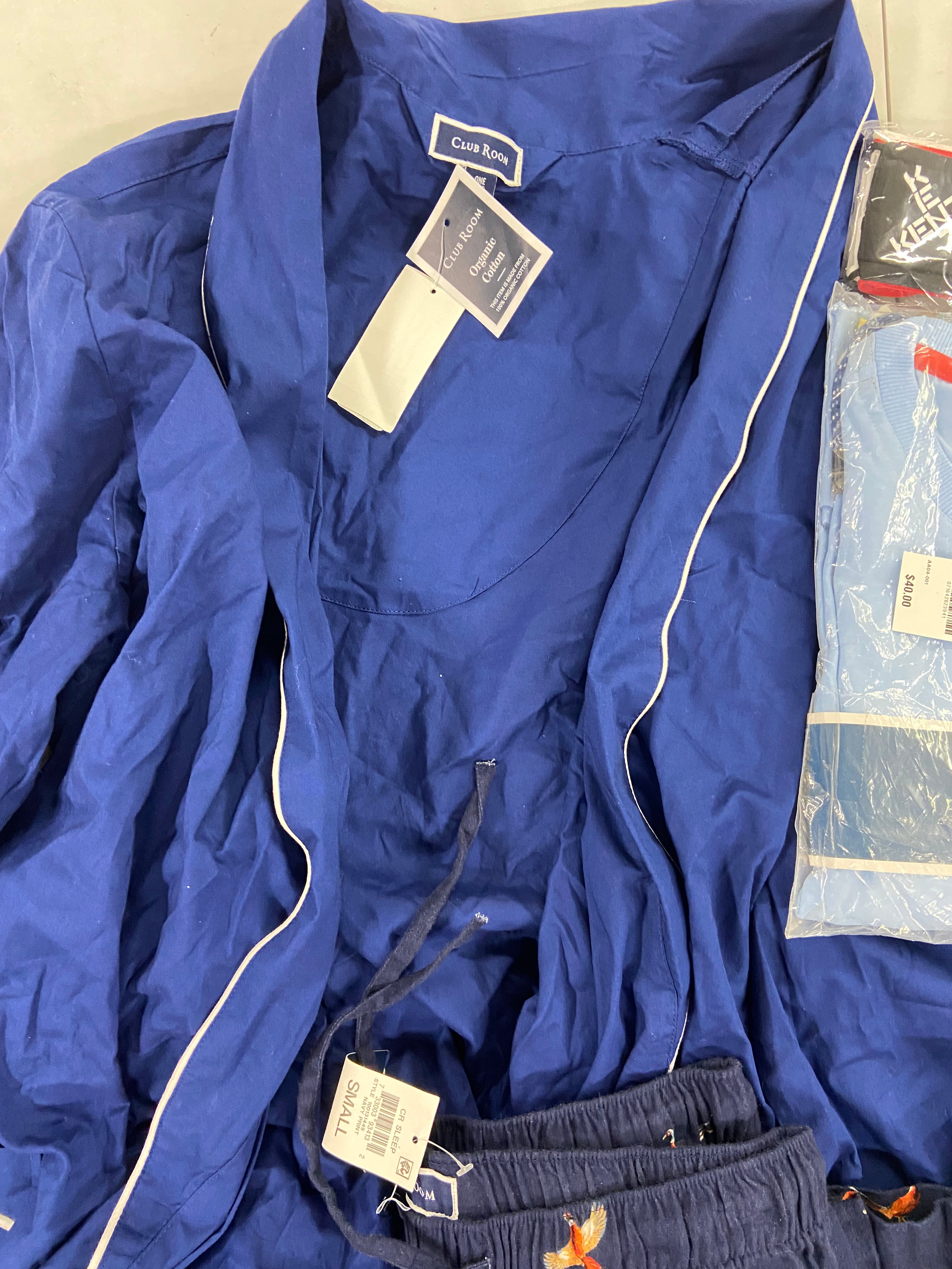 Men's Underwear & Others Wholesale Lot, CLUB ROOM, KENZO PARIS, INC, ALFANI, 14 items, Shelf Pulls, MSRP $624