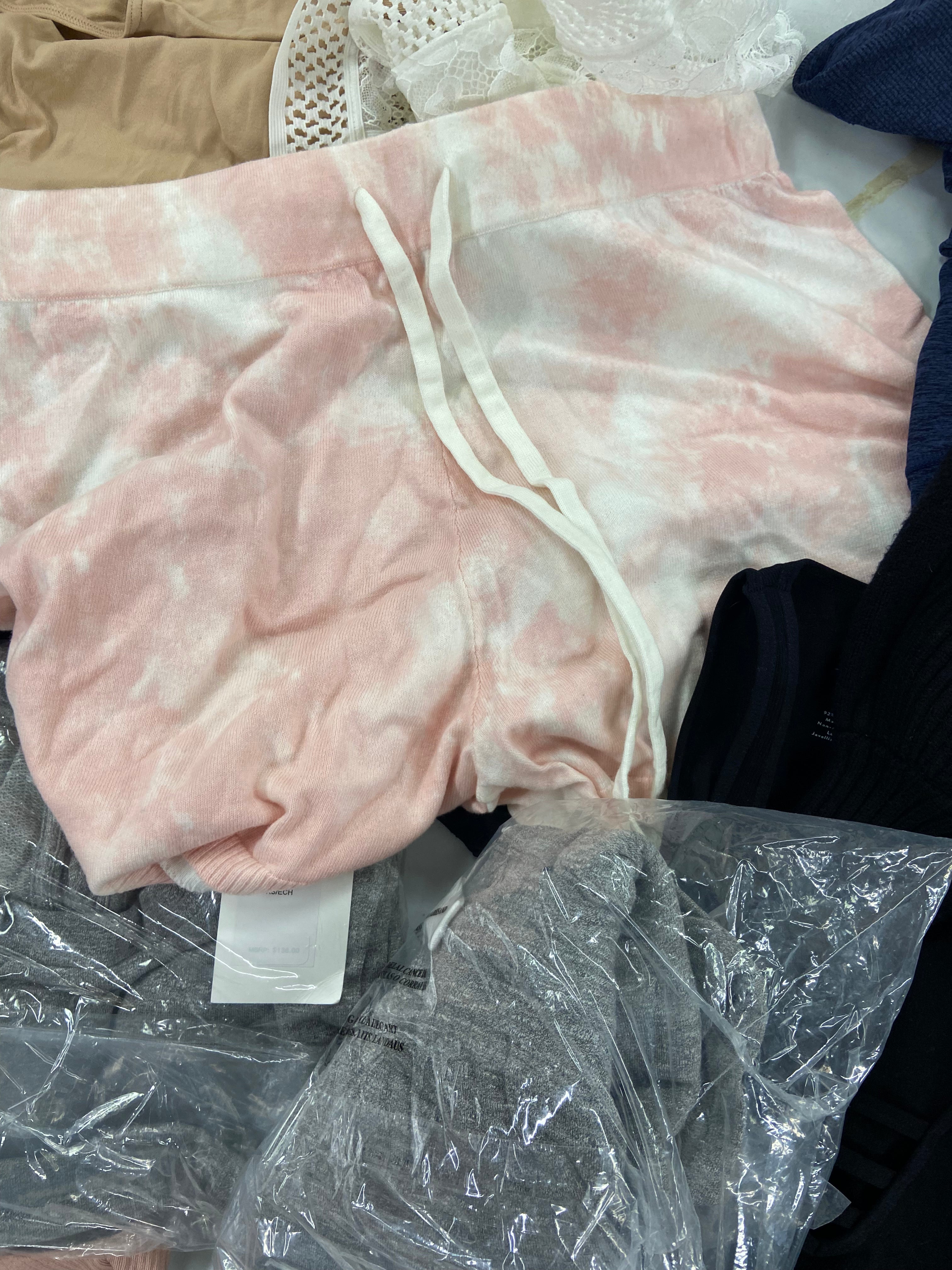 Women's Clothing Assorted Wholesale Lot, THEORY, SPLENDID, SANCTUARY, CALVIN KLEIN, FREE PEOPLE, JOCKEY and more, 18 items, Shelf Pulls, MSRP $1,446