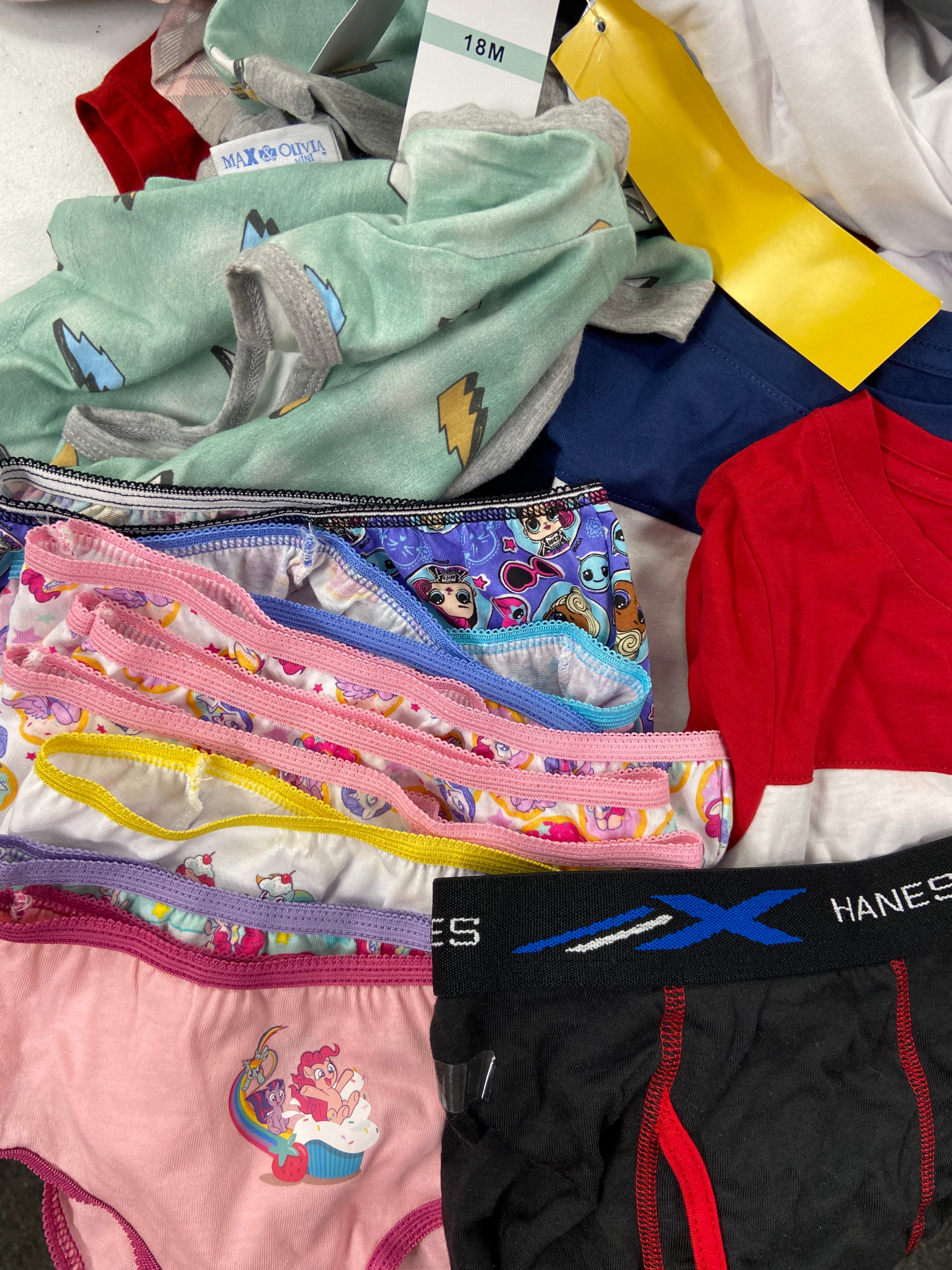 Kid's Clothing Wholesale Lot, NIKE, NAUTICA, SONIC, RARE EDITIONS, TOMMY HILFIGER, CALVIN KLEIN, CHAMPION, MAX & OLIVIA and more, 45 items, Shelf Pulls, MSRP $710
