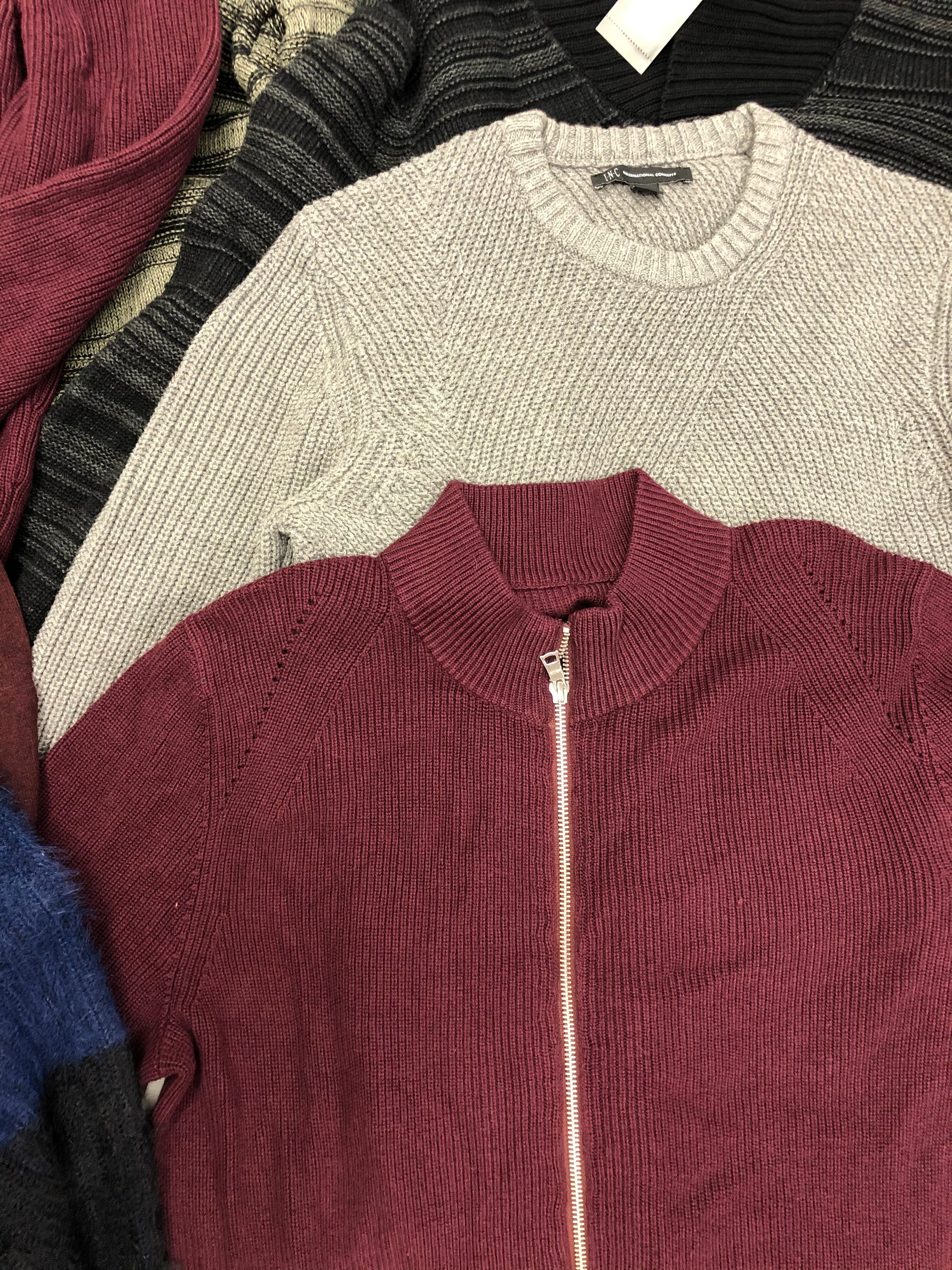 Men's Clothing Winter Top Wholesale Lot, INC and ALFANI, 10 Items, Shelf Pulls, MSRP $634