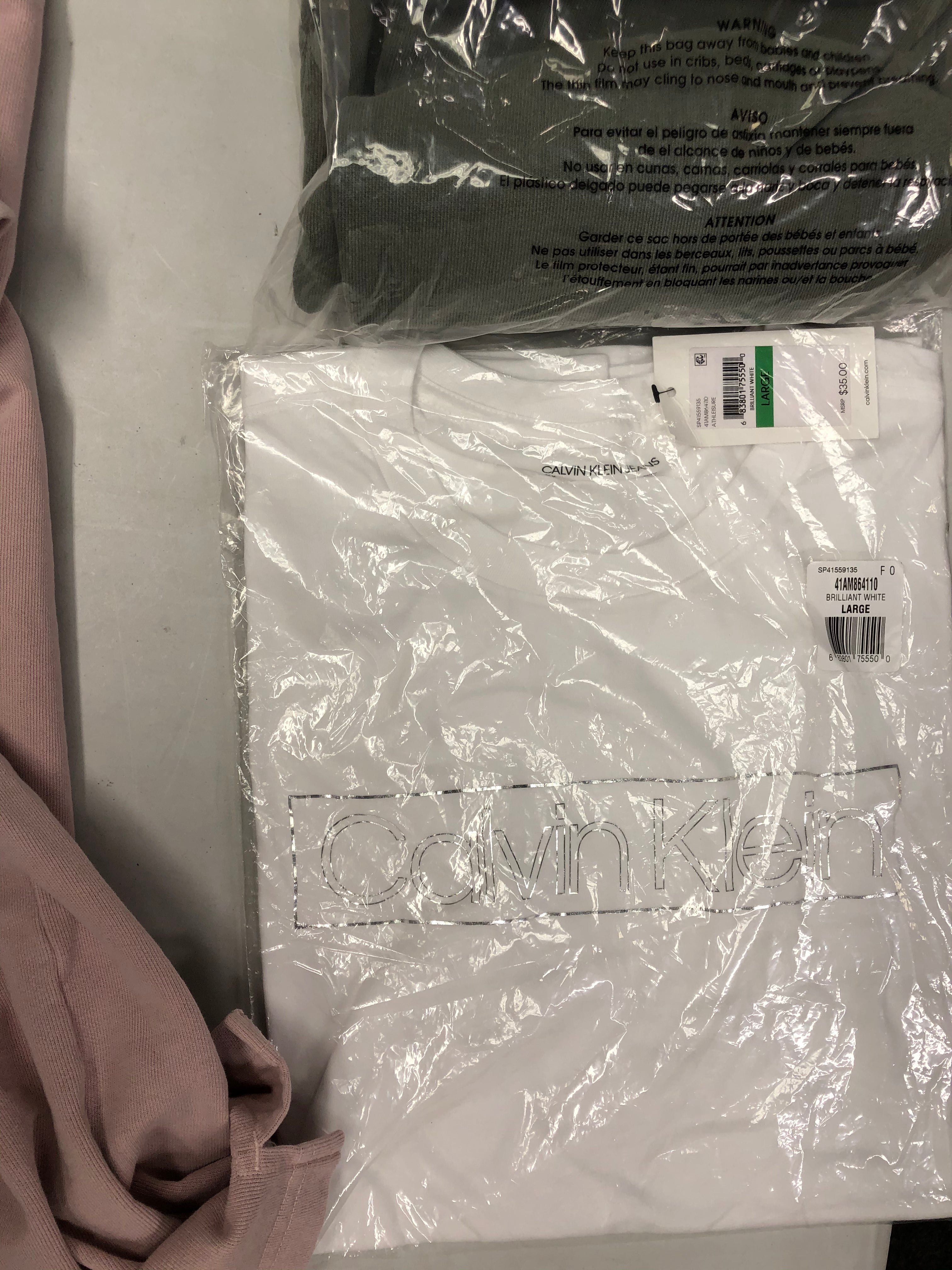 Men's Clothing Tops and others, Wholesale Lot, COLUMBIA, CALVIN KLEIN, STEVE MADDEN, PERRY ELLIS, AMERICAN APPAREL and more, 15 items, Shelf Pulls, MSRP $632