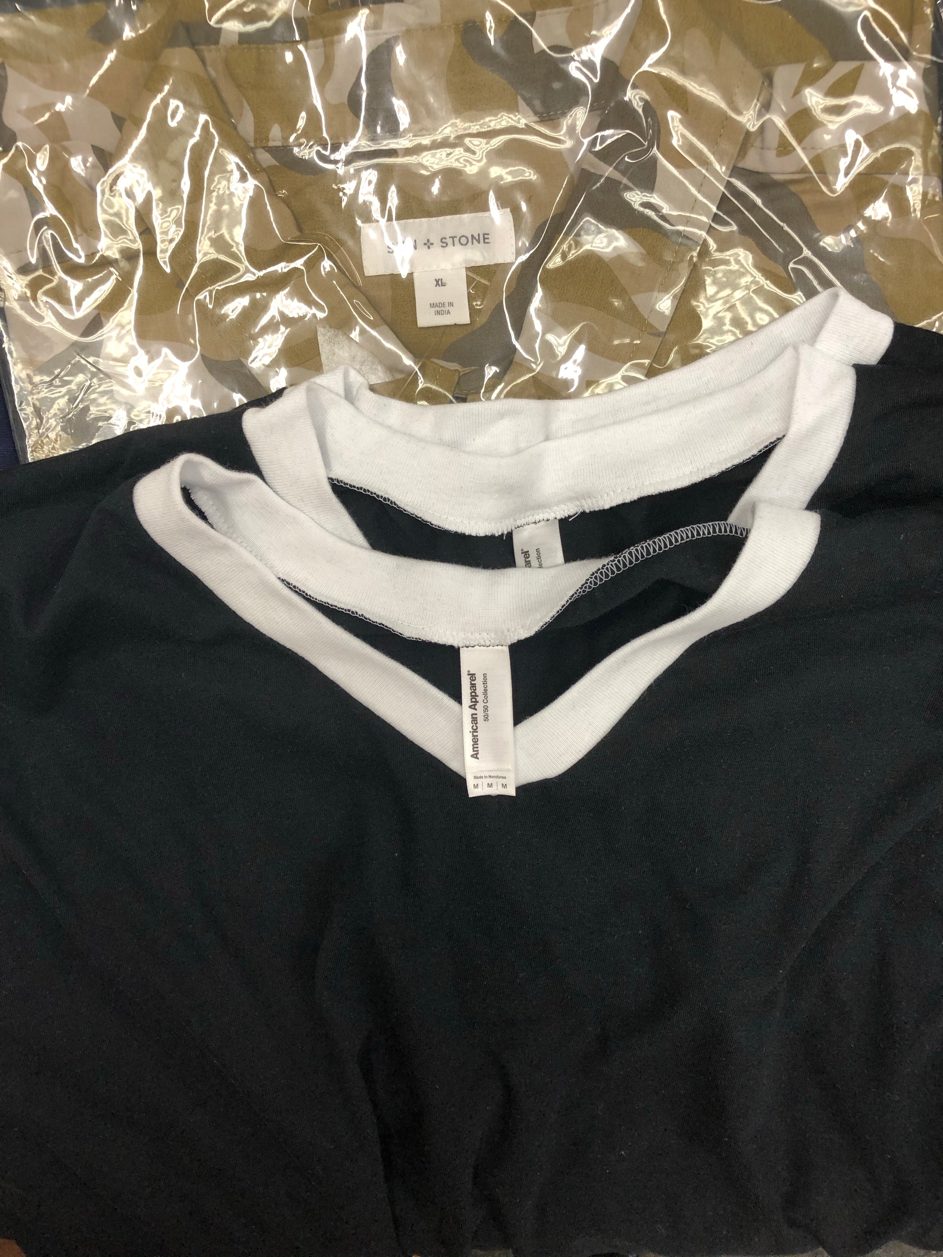 Men's Clothing Wholesale Lot, Nike, Callaway, Weatherproof, Penfield, American Apparel and more, 16 Units, Shelf Pulls, MSRP $1,145.99