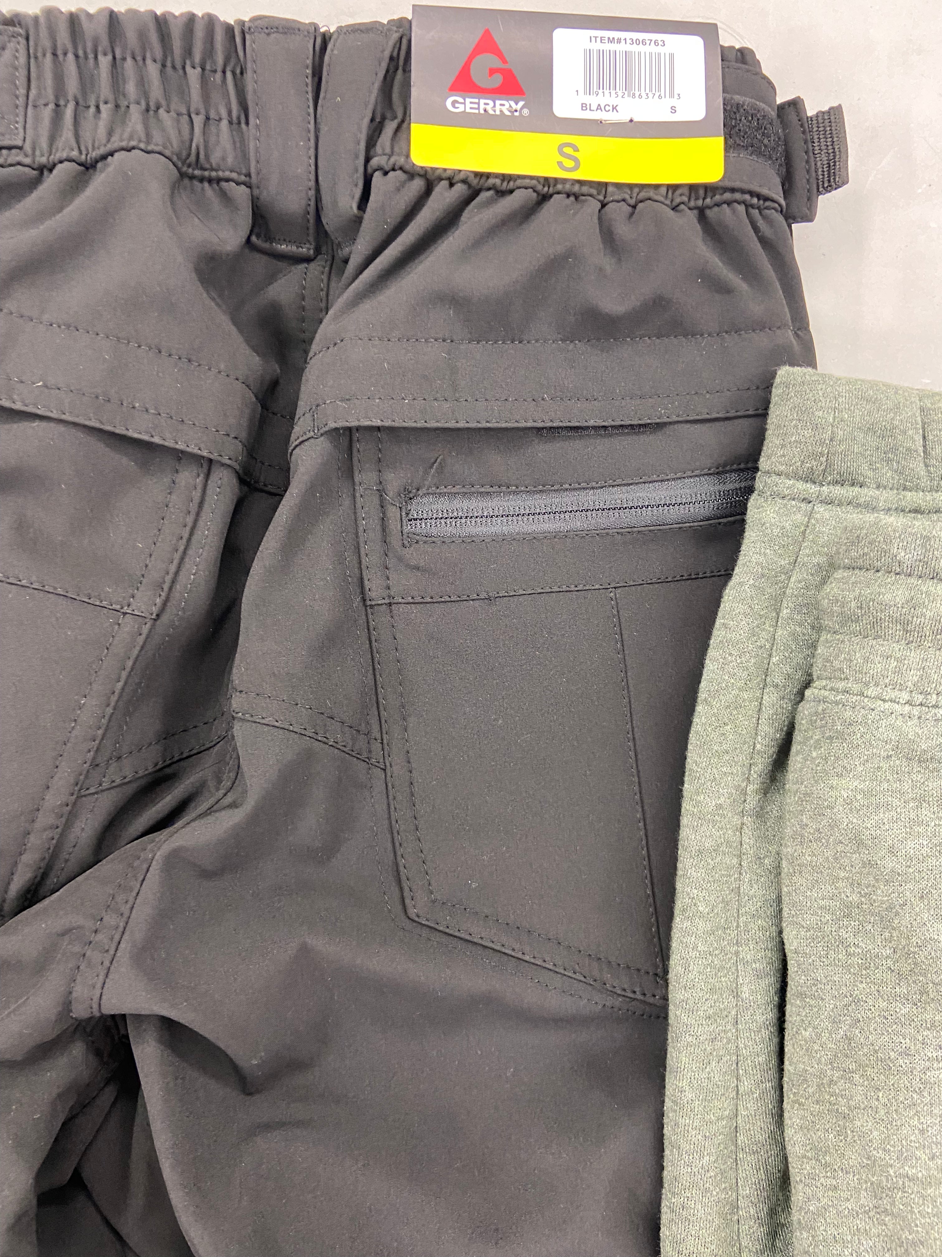 Men's Clothing Assorted Wholesale Lot, ADIDAS, EDDIE BAUER, SPYDER, GERRY, WEATHERPROOF, 7 items, Shelf Pulls, MSRP $580