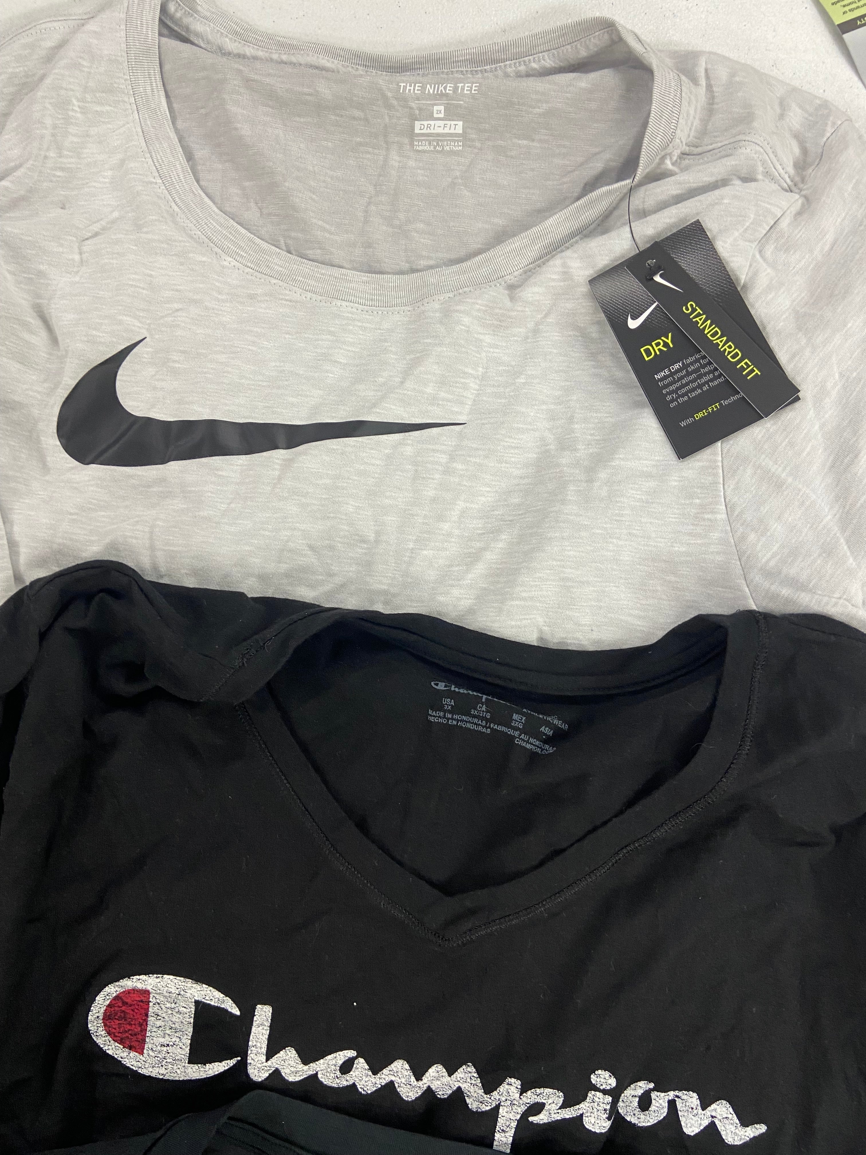 Women's Clothing Activewear Tops & Others, Wholesale Lot, NIKE, PUMA, UNDER ARMOUR, ADIDAS, COTTON ON, CHAMPION, CALVIN KLEIN and more, 26 items, Shelf Pulls, MSRP $684