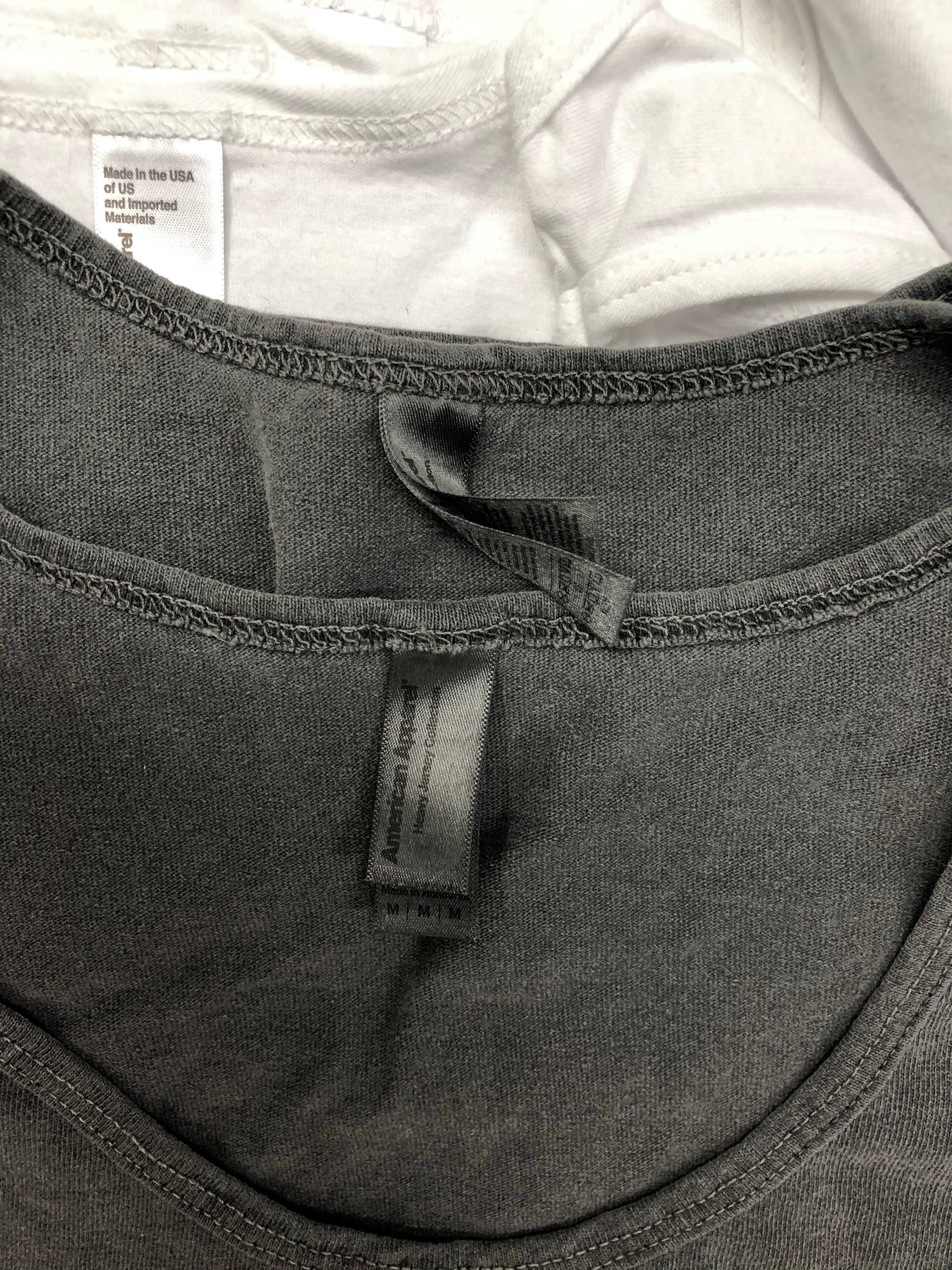 Men's Clothing Tops Sleeveless Wholesale Lot, AMERICAN APPAREL ONLY, 113 Items, Shelf Pulls, MSRP $2,034