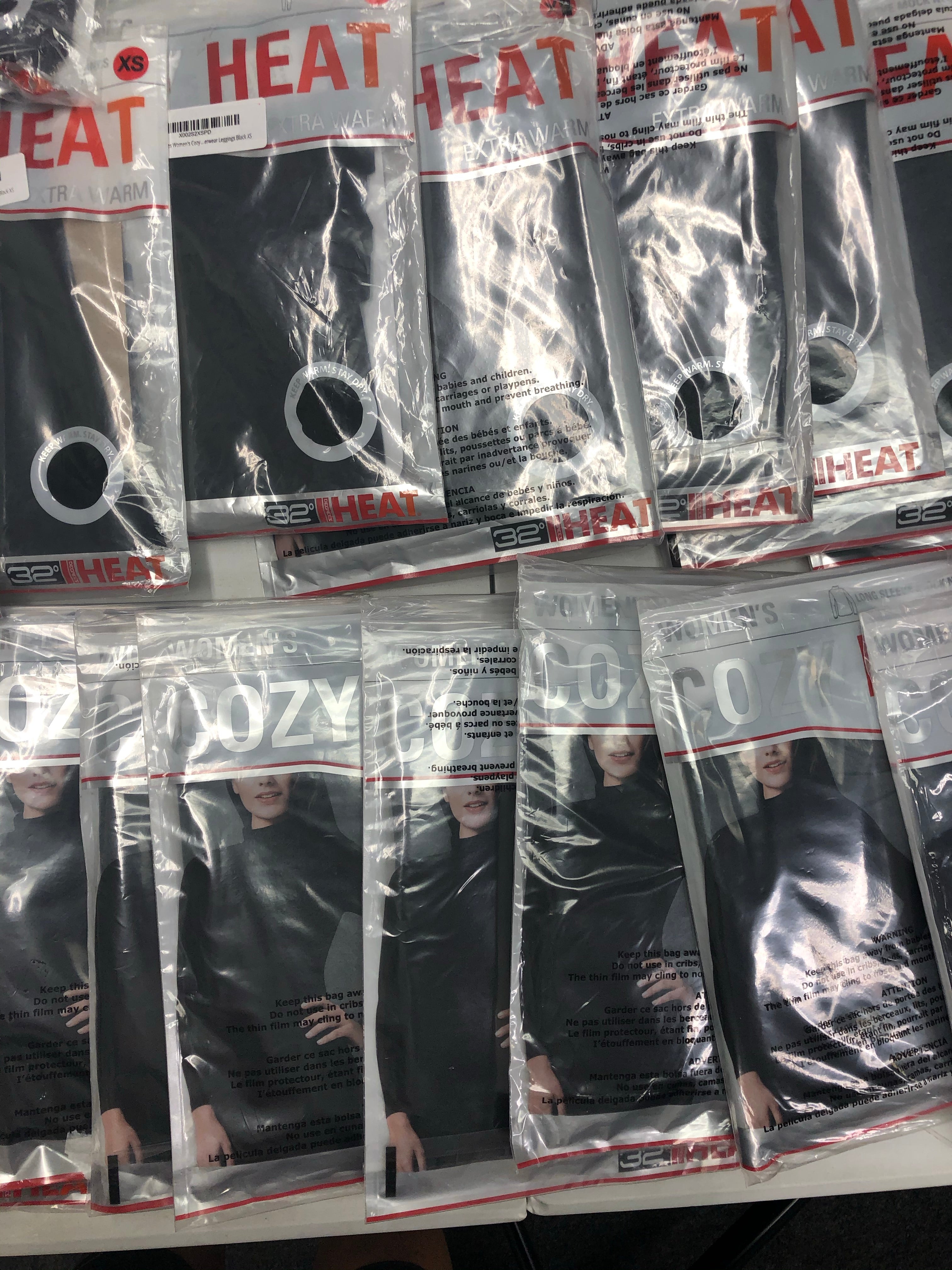 Women's Clothing Thermal Wholesale Lot, 32 Degrees Only, 22 Units, New, MSRP $440