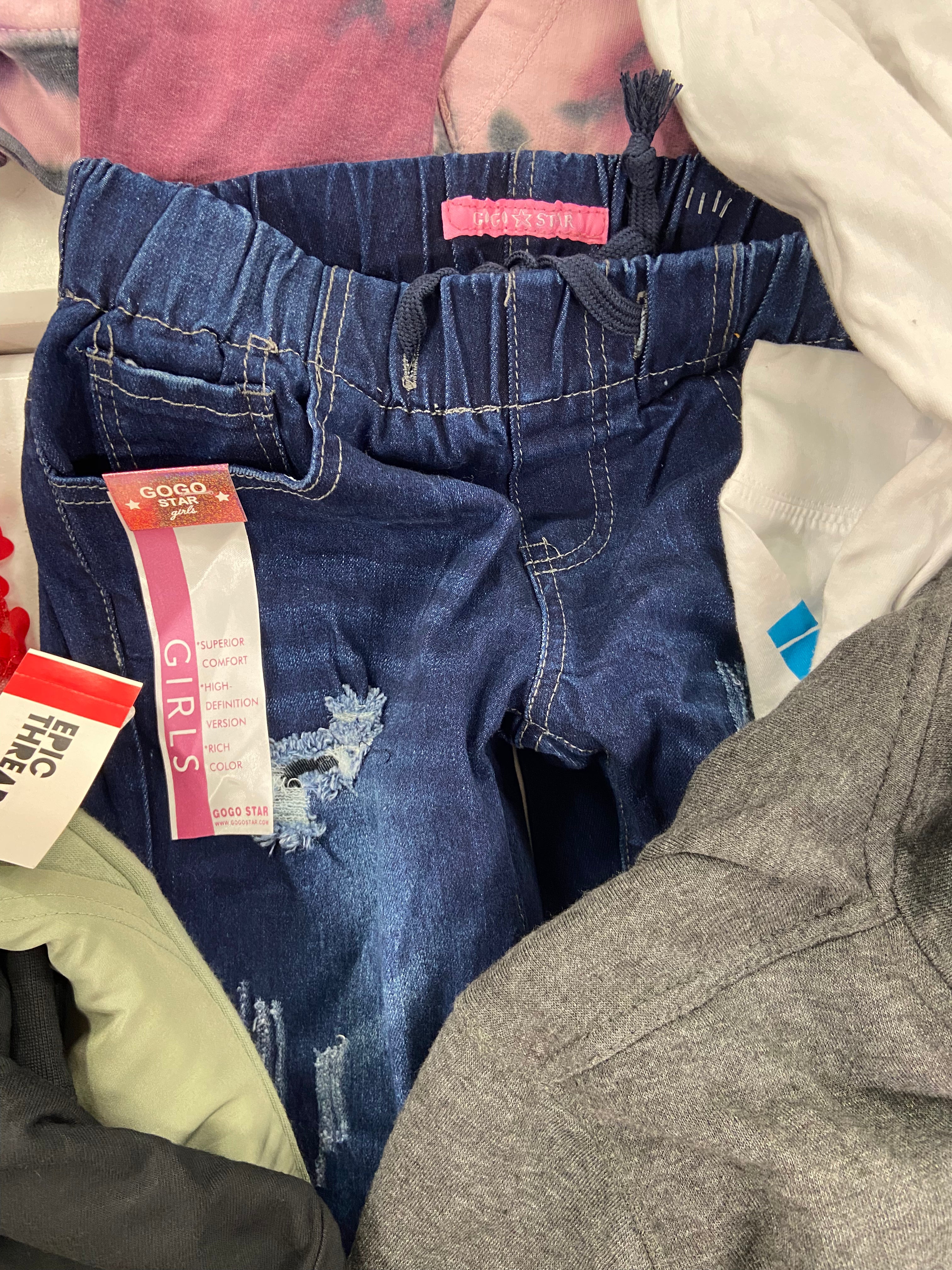 Kid's Clothing Assorted Wholesale Lot, TIMBERLAND, ADIDAS, NIKE, DISNEY, GOGO JEANS and more, 13 items, Shelf Pulls, MSRP $593