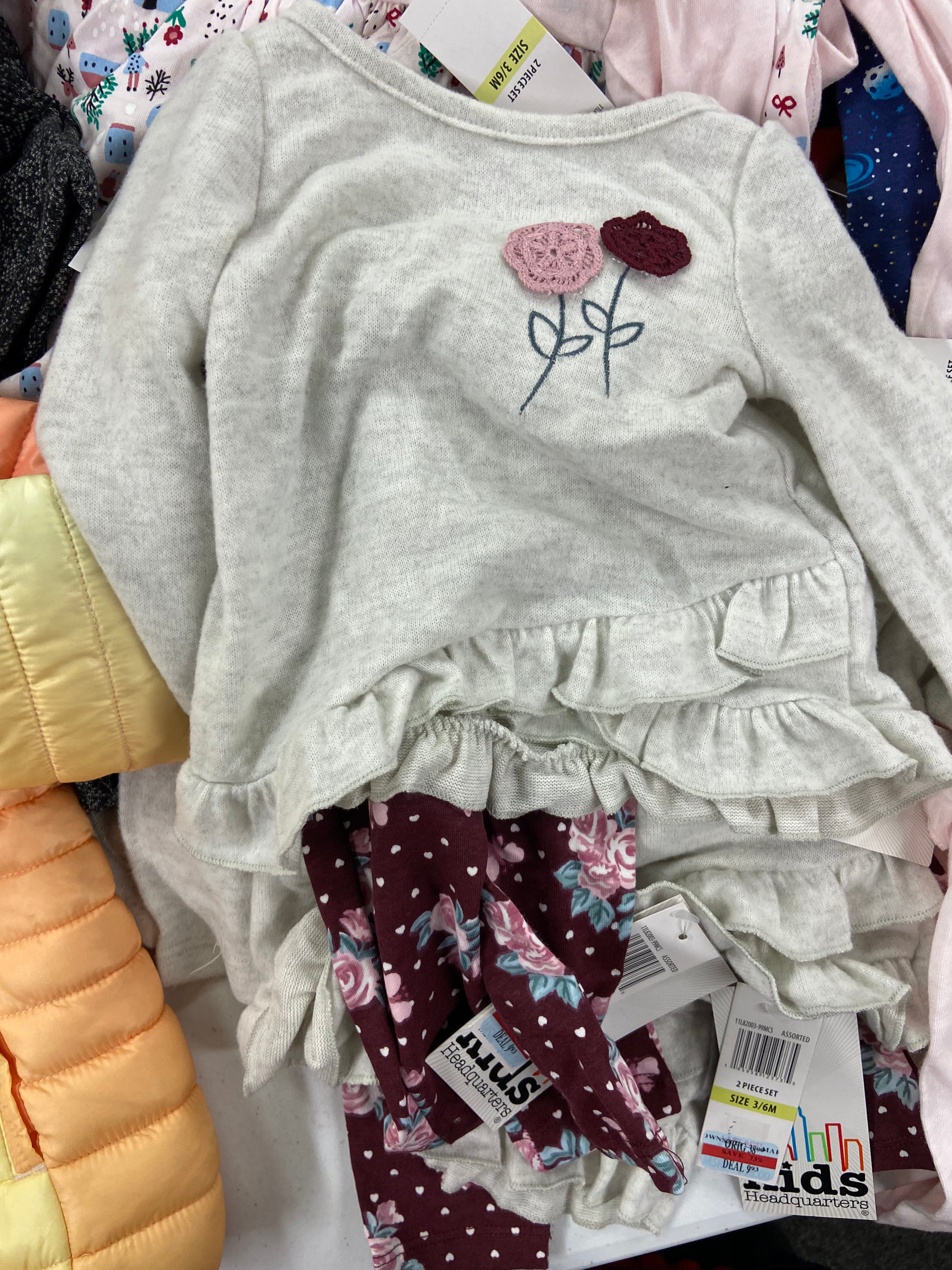 Kid's / Baby's Clothing Assorted Wholesale Lot, NIKE, MAX & OLIVIA, CARTER'S, FIRST IMPRESSIONS and more, 24 items, Shelf Pulls, MSRP $665