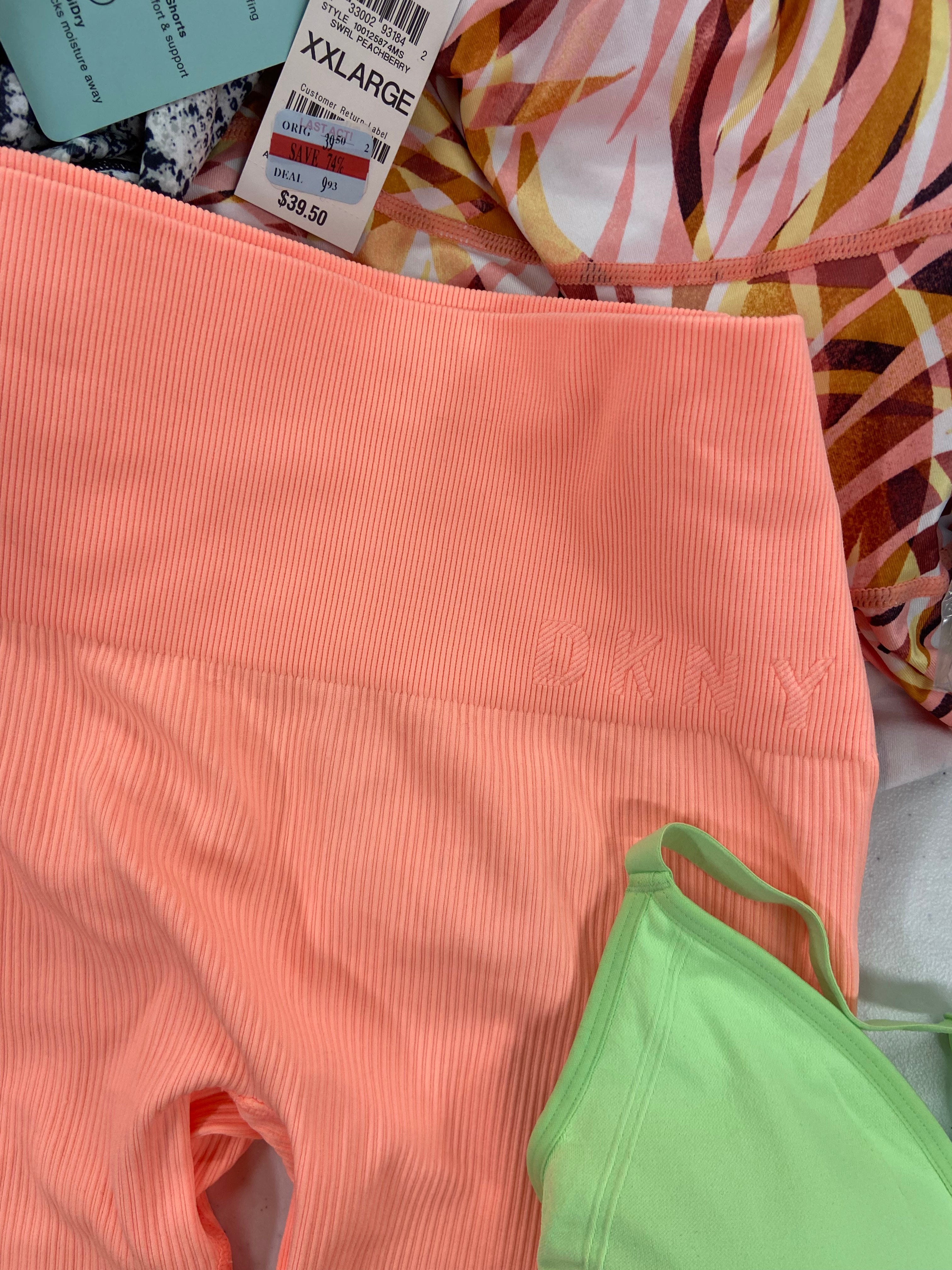 Women's Clothing Wholesale Lot, UNDER ARMOUR, ADIDAS, CALVIN KLEIN, CHAMPION, DKNY and more, 17 items, Shelf Pulls, MSRP $628