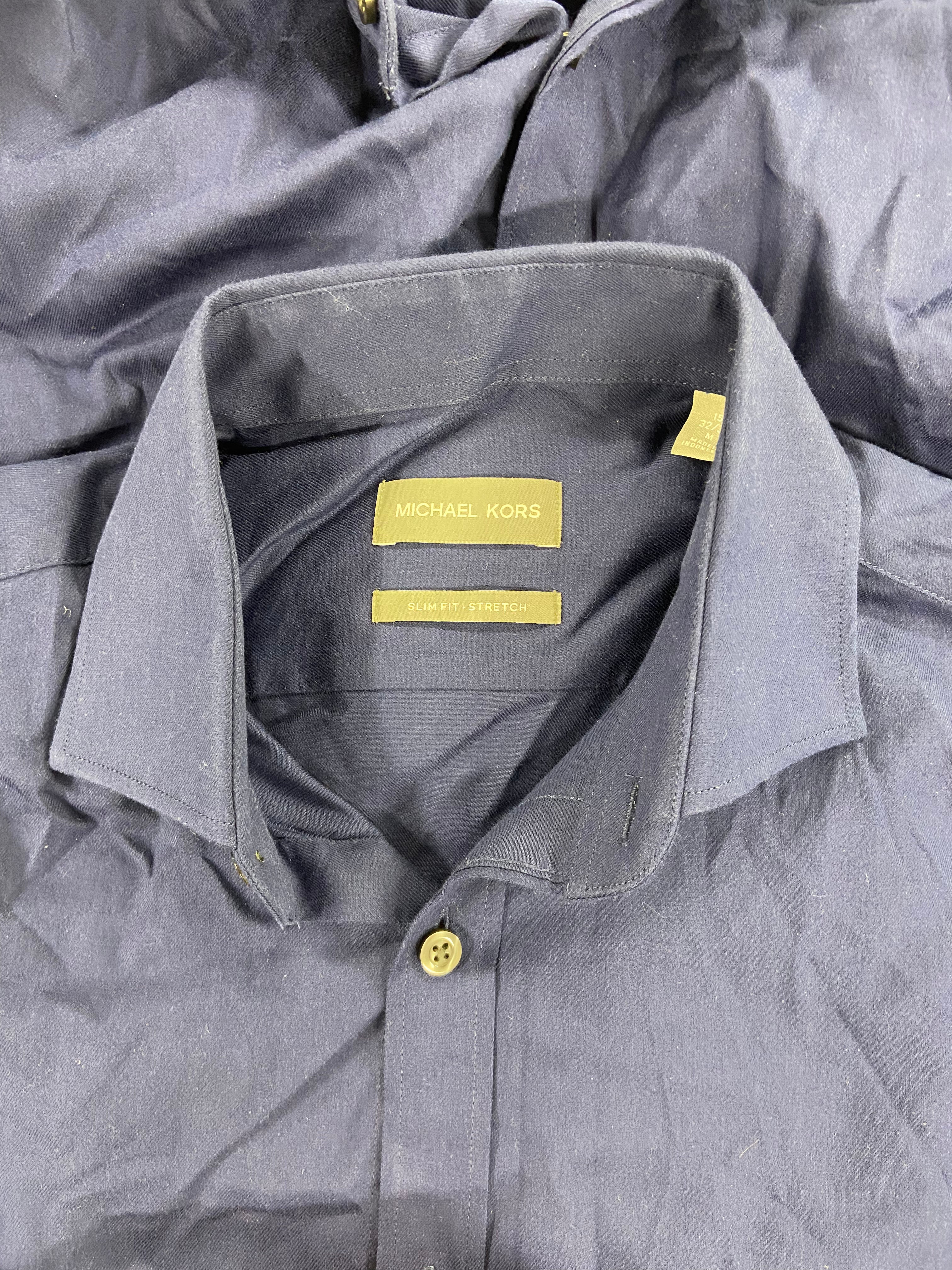 Men's Clothing Dress Shirts Wholesale Lot, MICHAEL KORS, WEATHERPROOF, JAYWALKER, CLUB ROOM, ALFANI, 16 items, Shelf Pulls, MSRP $944