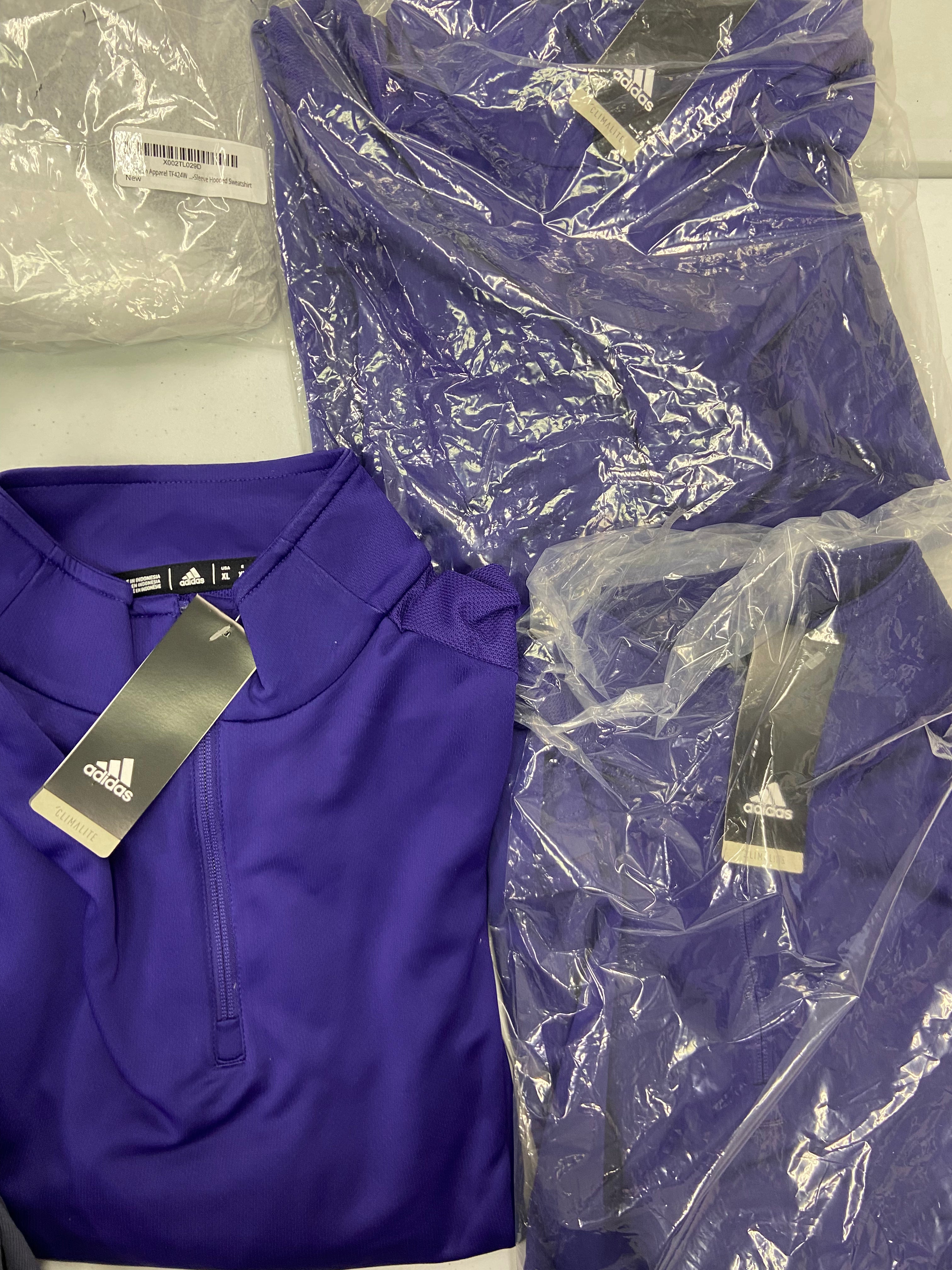Men's Clothing Activewear Tops Wholesale Lot, ADIDAS, AMERICAN APPAREL, 11 items, Shelf Pulls, MSRP $622