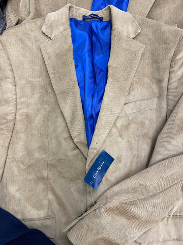 Men's Clothing Blazers & Dress Pants Wholesale Lot, ALFANI, CLUB ROOM, BAR III, 8 items, Shelf Pulls, MSRP $1,921
