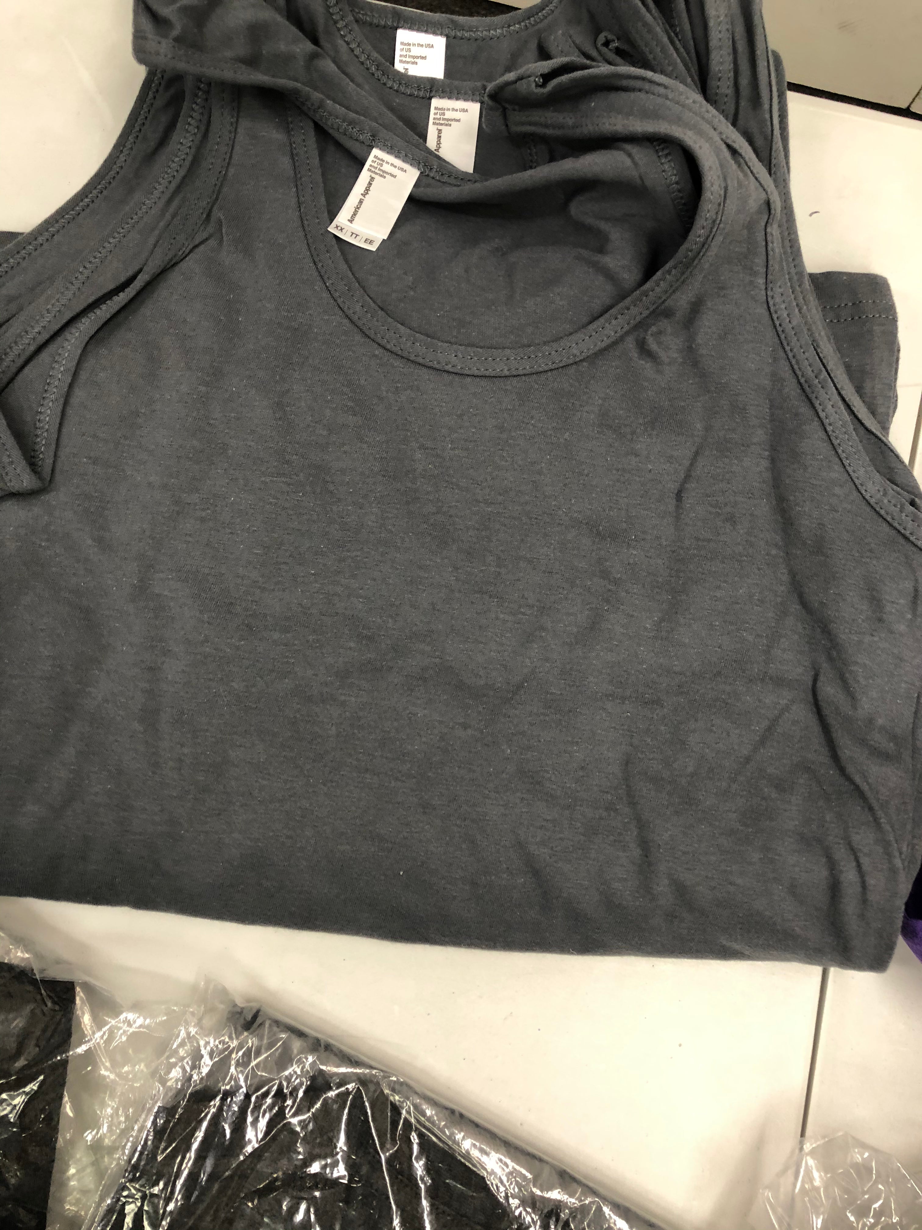 Men's Clothing Tank Tops, Shirts Wholesale Lot, ADIDAS, CALVIN KLEIN, GERRY, HURLEY, AMERICAN APPAREL, 33 items, Shelf Pulls, MSRP $786