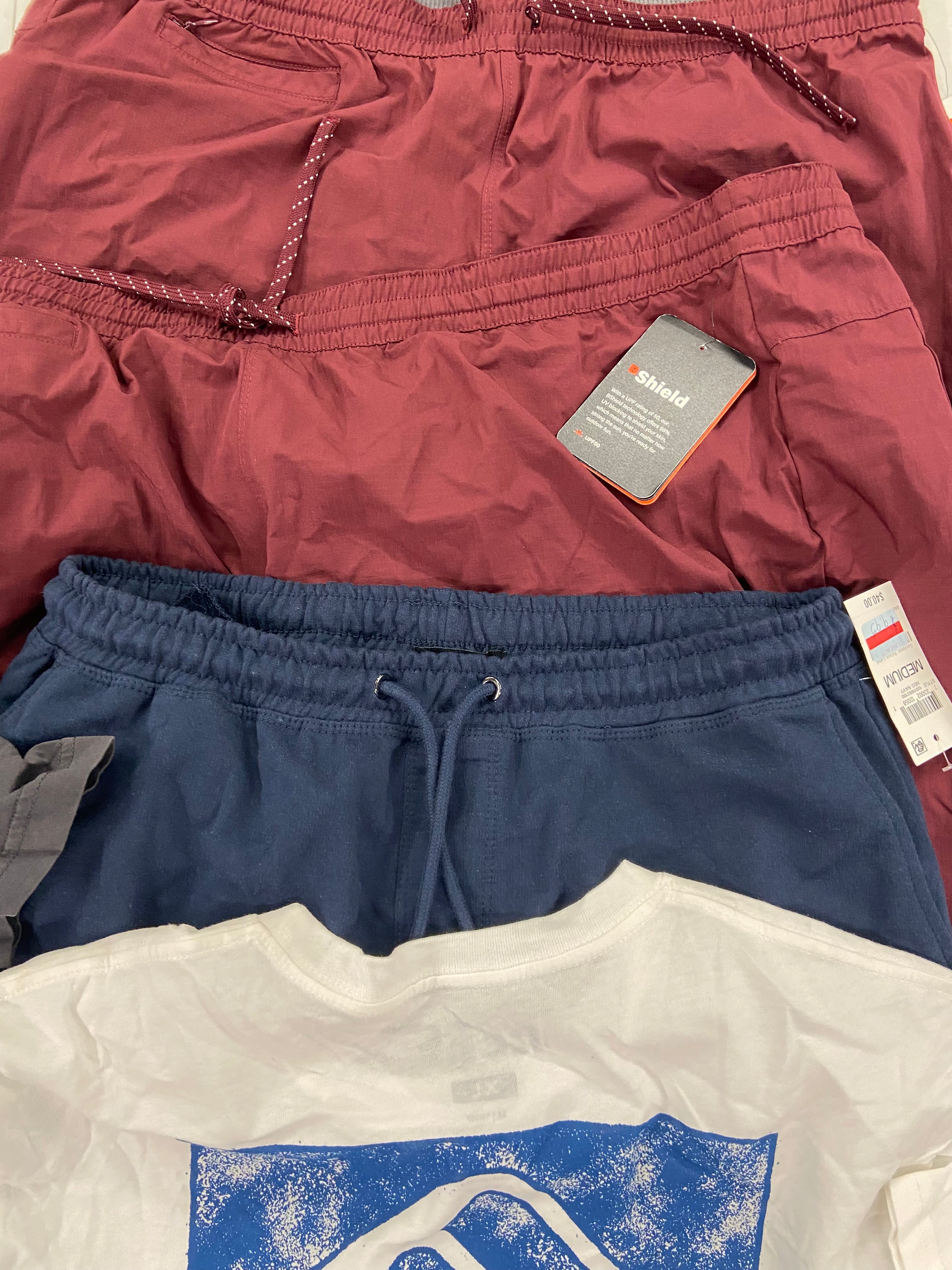 Men's Clothing Golf Shirts & Others Wholesale Lot, ADIDAS, NORTH FACE, PGA TOUR, BASS OUTDOOR, CLUBROOM and more, 17 items, Shelf Pulls, MSRP $808