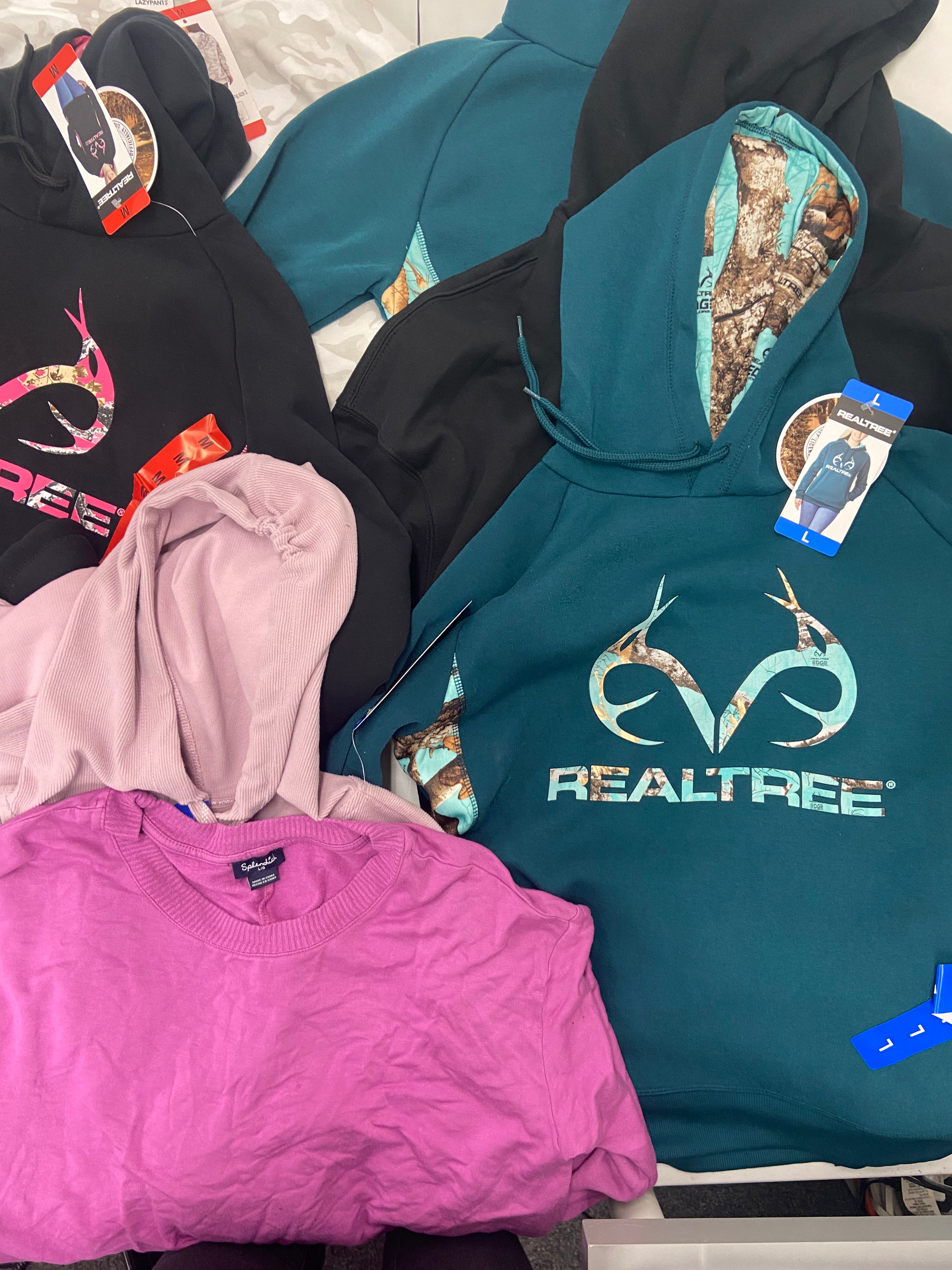 Women's Clothing Hoodies & Other Tops, Wholesale Lot, EDDIE BAUER, LAZY PANTS, SPLENDID, MARC Newyork and more, 10 items, Shelf Pulls, MSRP $445