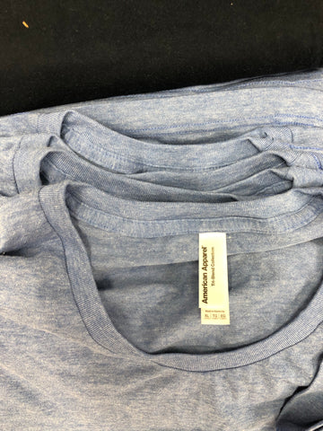 Women's Tops Short Sleeves Wholesale Lot, AMERICAN APPAREL ONLY, 65 Items, Shelf Pulls, MSRP $1,128