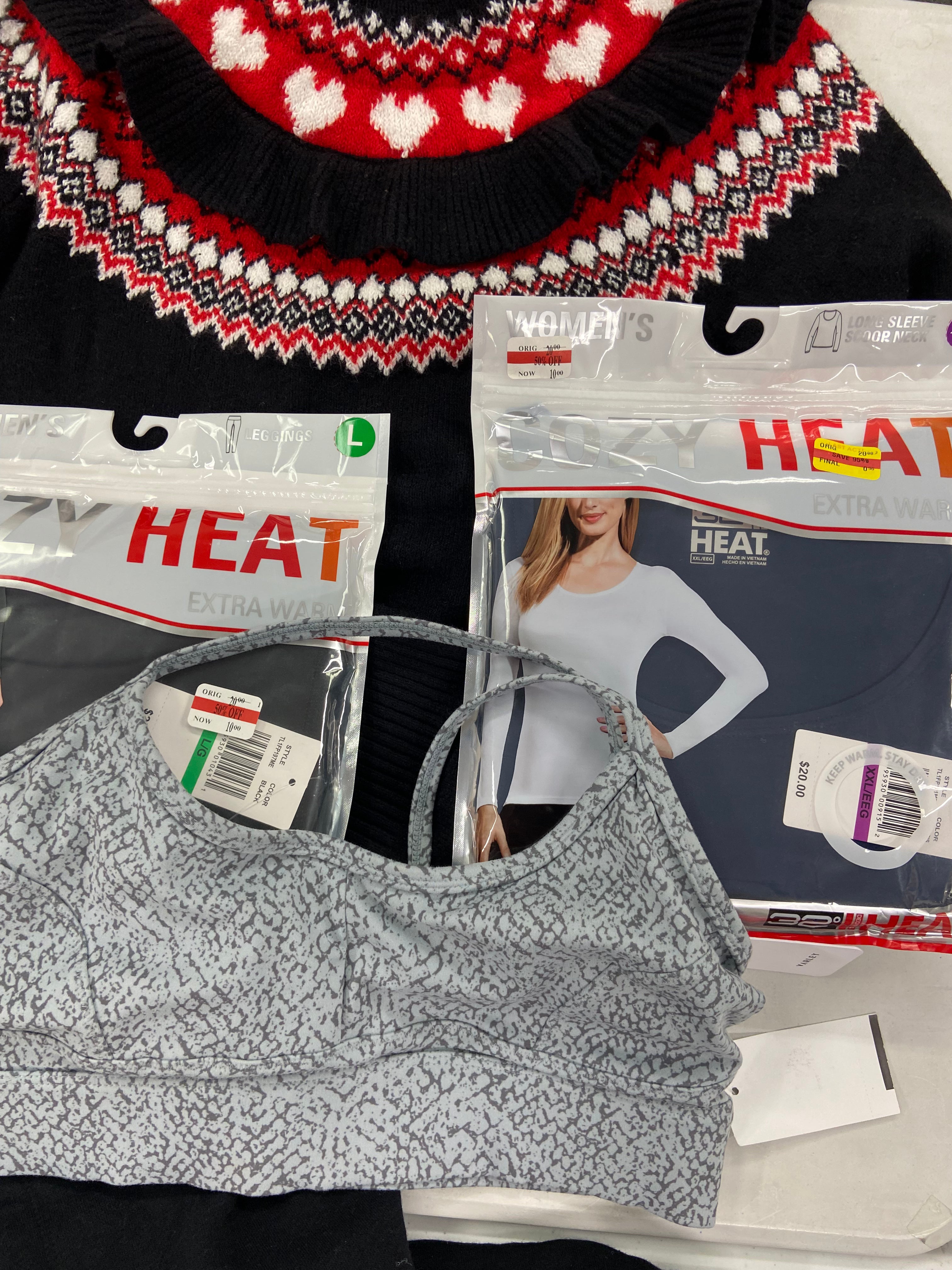 Women's Clothing Assorted Wholesale Lot, LUCKY BRAND, NIKE, POLO RALPH LAUREN, VINCE CAMUTO, 32 DEGREES, CHARTER CLUB  and more, 16 items, Shelf Pulls, MSRP $778