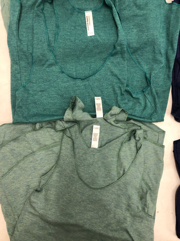 Women's Clothing Tops Sleeveless Wholesale Lot, AMERICAN APPAREL ONLY, 56 Items, Shelf Pulls, MSRP $1,008