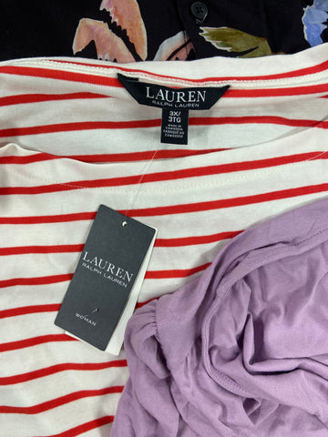 Women's Clothing Assorted Wholesale Lot, LAUREN RALPH LAUREN, CALVIN KLEIN, MICHAEL KORS, VINCE CAMUTO, COLUMBIA, FREE PEOPLE and Others, 12 items, Shelf Pulls, MSRP $941