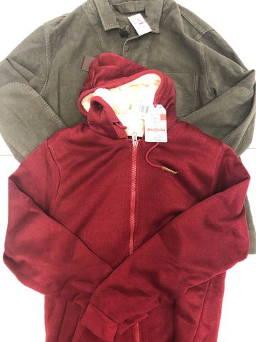 Men's Clothing Jacket Wholesale Lot, ALTEA, Dylan Gray, Buffalo and more, 5 Units, Shelf Pulls, MSRP $1,531.49
