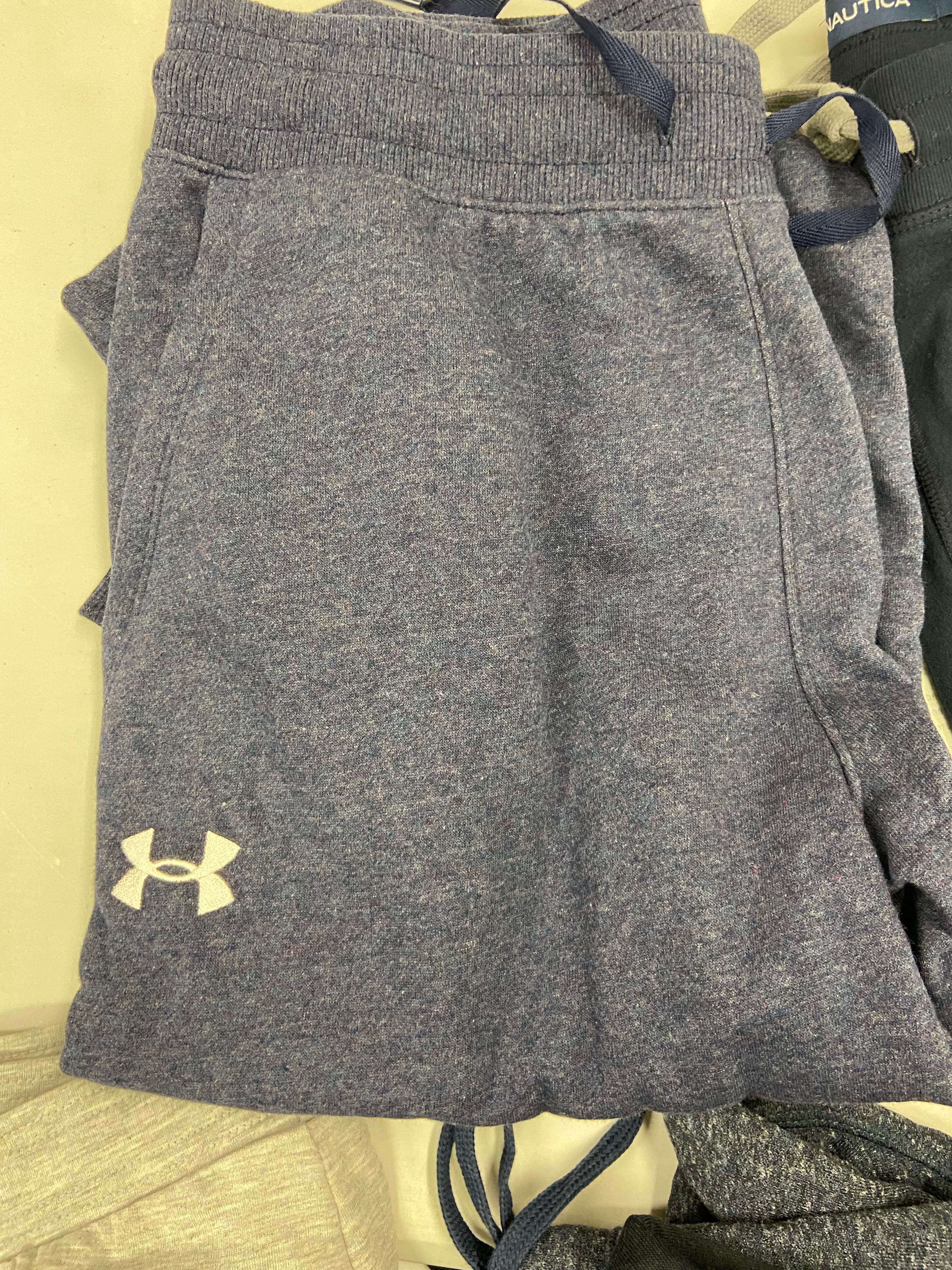 Men's Clothing Pants Wholesale Lot, NAUTICA, UNDER ARMOUR, EDDIE BAUER, GH BASS and more, 11 items, Shelf Pulls, MSRP $690