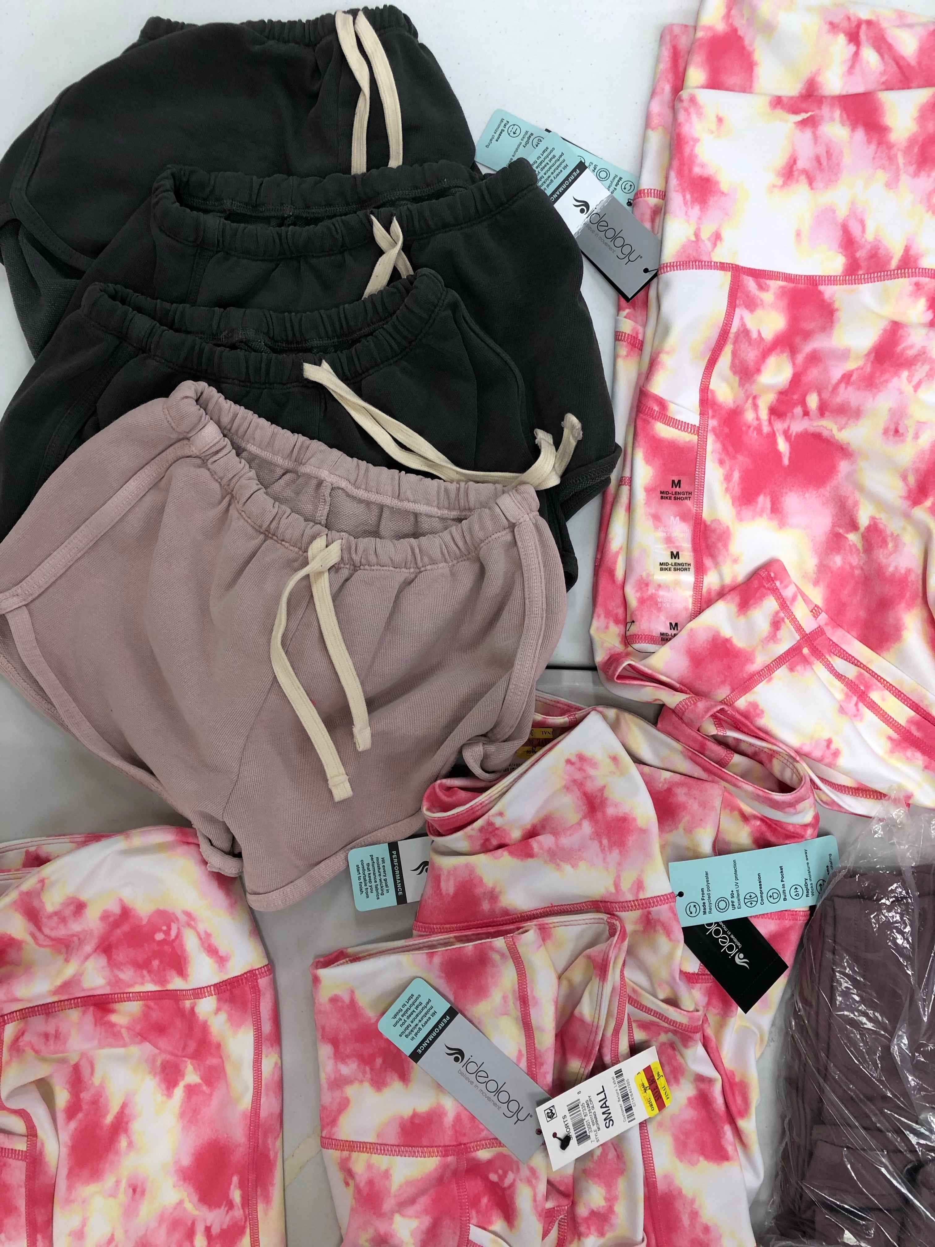 Women's Clothing Activewear Wholesale Lot, AMERICAN APPAREL, IDEOLOGY, 13 items, Shelf Pulls, MSRP $418