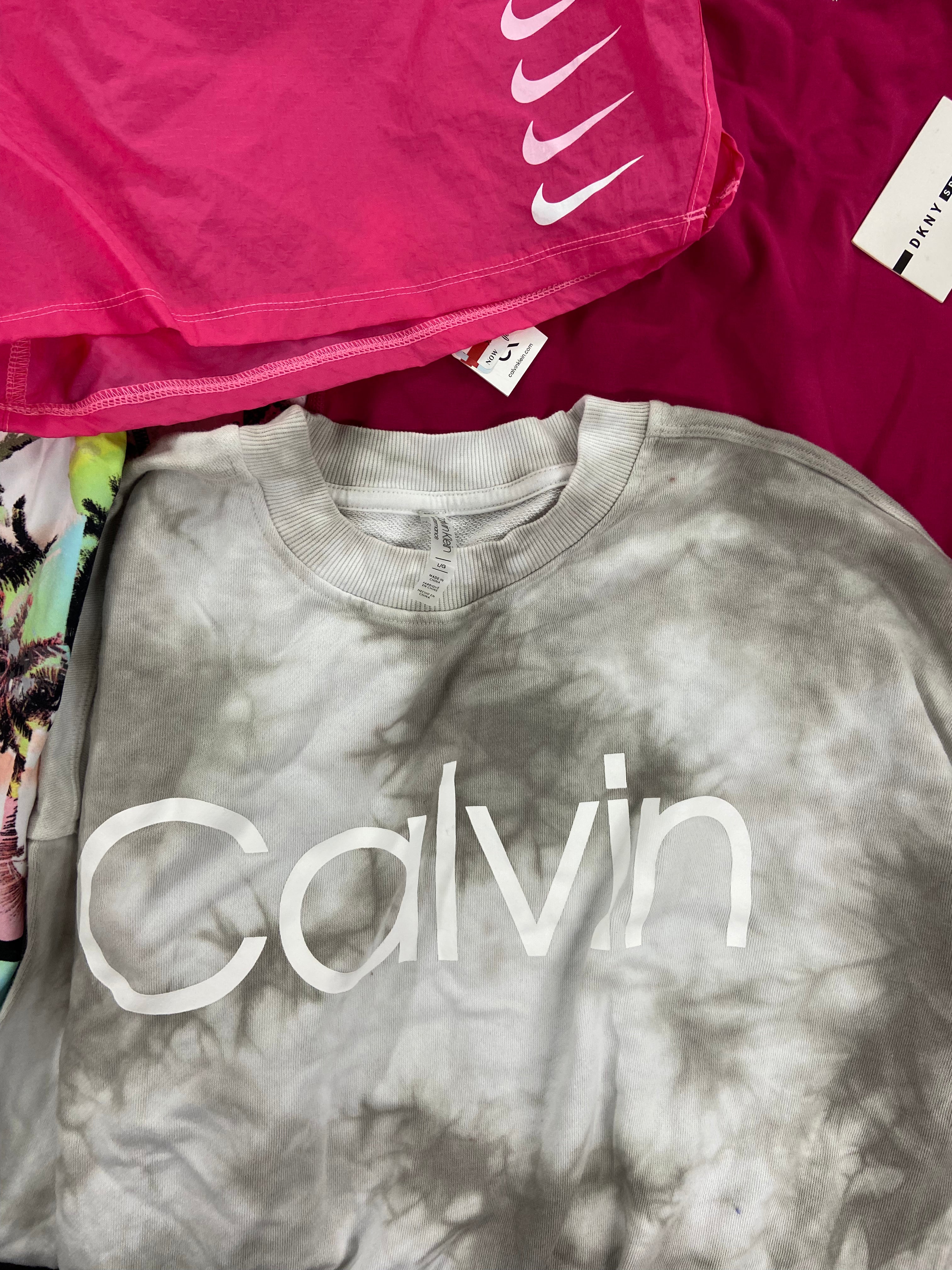 Women's Clothing Activewear Wholesale Lot, NIKE, ADIDAS, CK PERFORMANCE, IDEOLOGY, 18 items, Shelf Pulls, MSRP $726