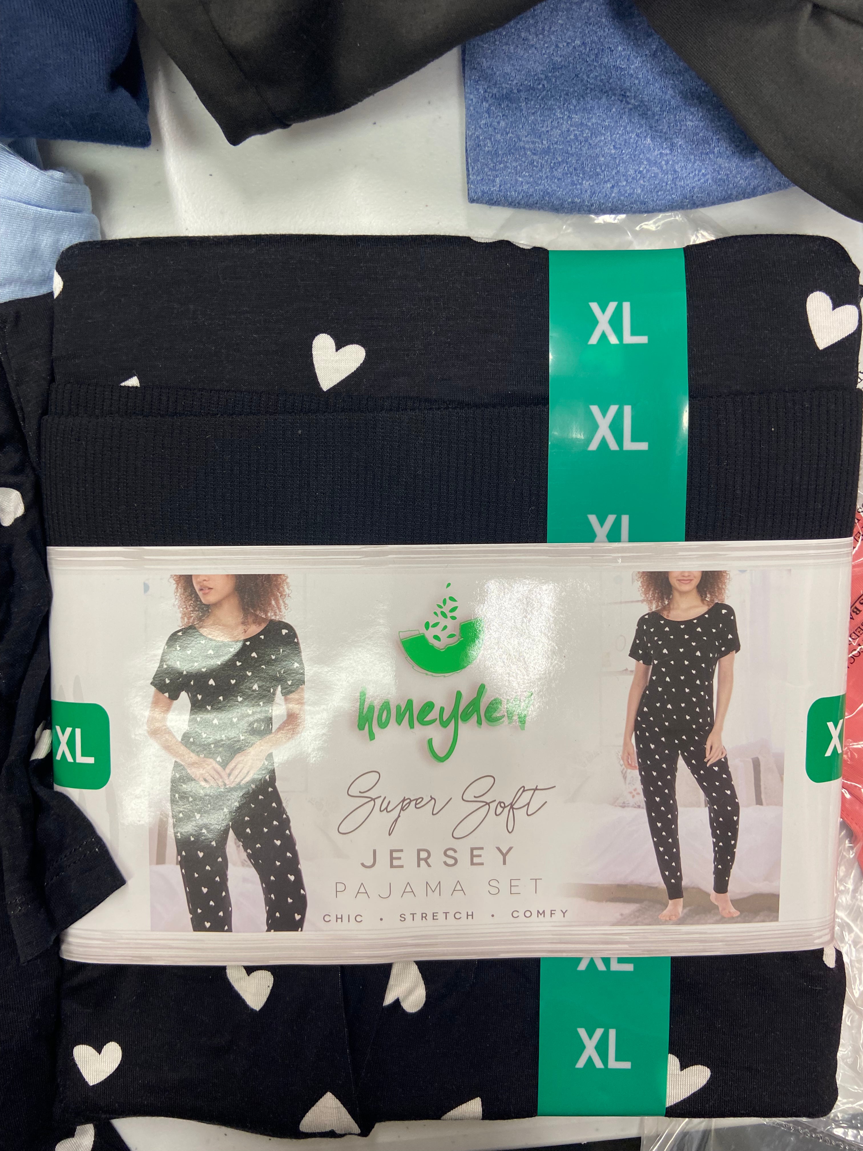 Women's Clothing Intimates and Others Wholesale Lot, LUCKY BRAND, ADIDAS, CAROLE HOCHMAN, HONEYDEW, LILYETTE and more, 21 items, Shelf Pulls, MSRP $630