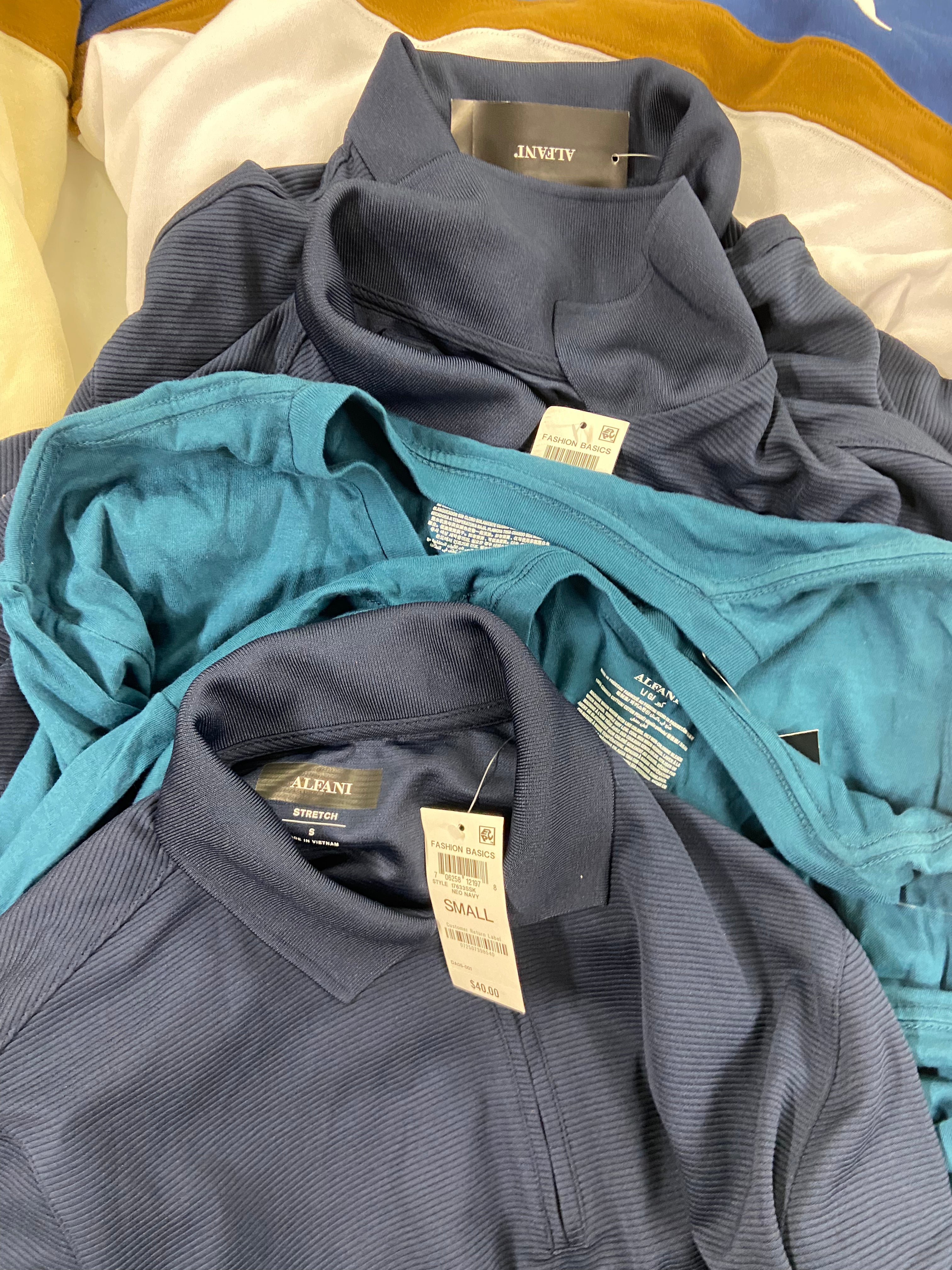 Men's Clothing Sweatshirts, Hats & Others, Wholesale Lot, PUMA, NEW ERA, HURLEY, EDDIE BAUER, CHAMPION and more, 17 items, Shelf Pulls, MSRP $1,002