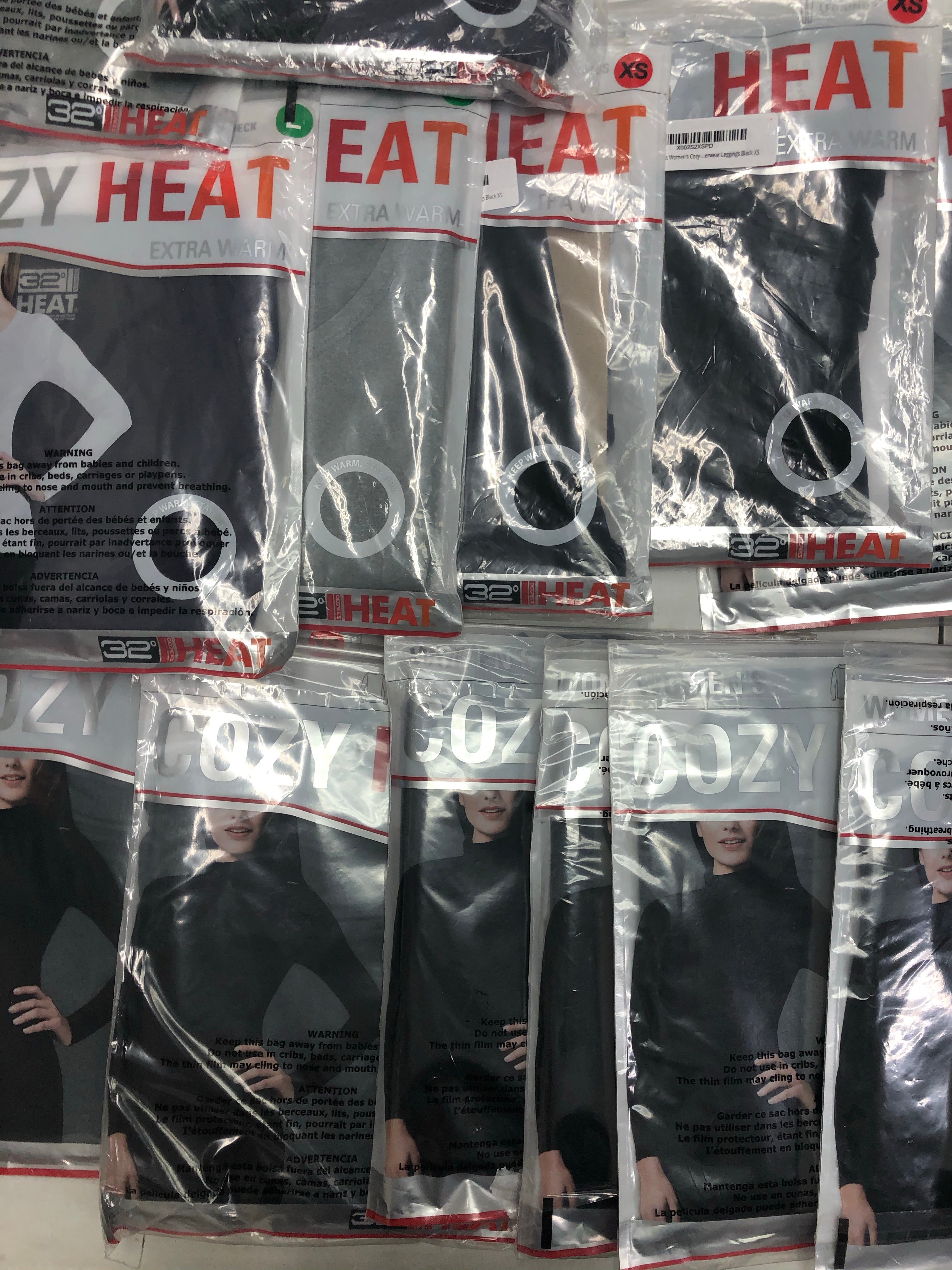 Women's Clothing Thermal Wholesale Lot, 32 Degrees Only, 22 Units, New, MSRP $440