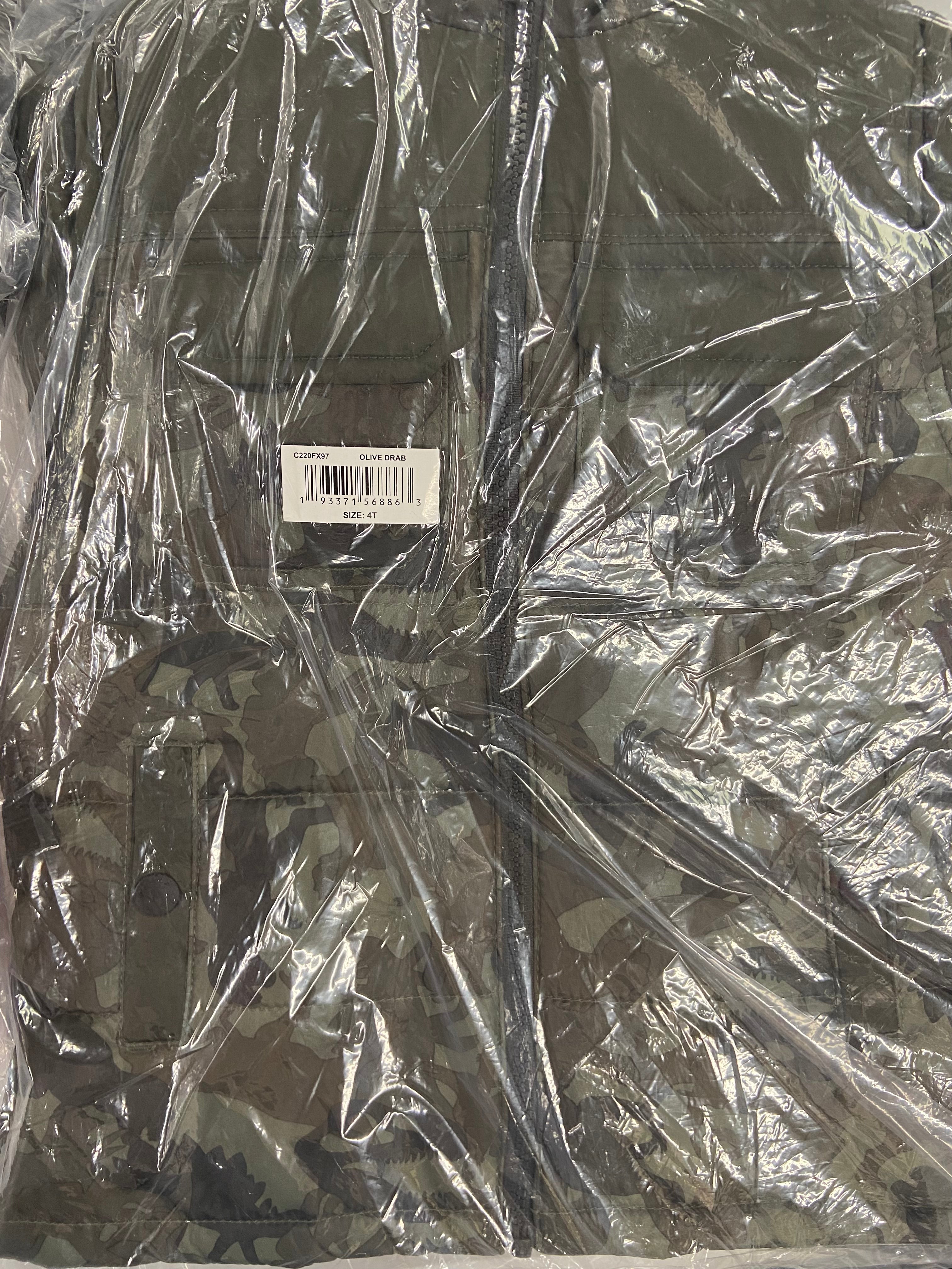 Kid's Clothing Puffy Jackets Wholesale Lot, TOMMY HILFIGER and CARTER'S, 5 items, Shelf Pulls, MSRP $450