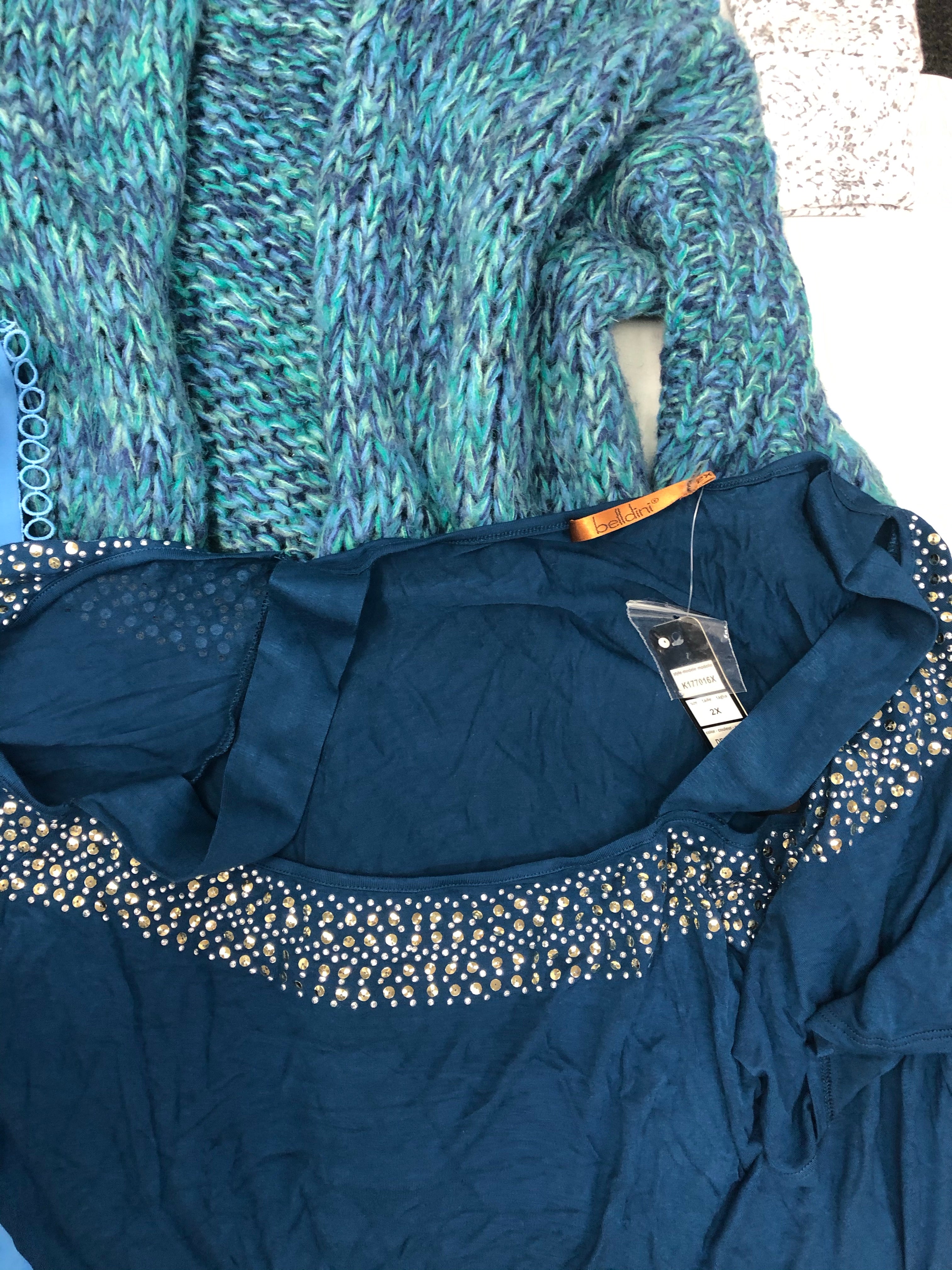 Women's Clothing Tops Wholesale Lot, FREE PEOPLE, IDEOLOGY, ALFANI, SPRAYWAY and more, 14 items, Shelf Pulls, MSRP $701